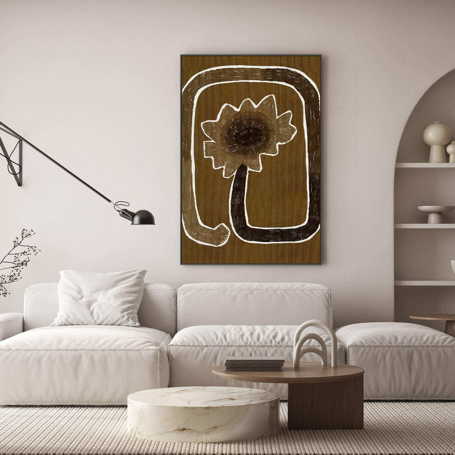 wall-art-print-canvas-poster-framed-Delicate Bloom 1-8