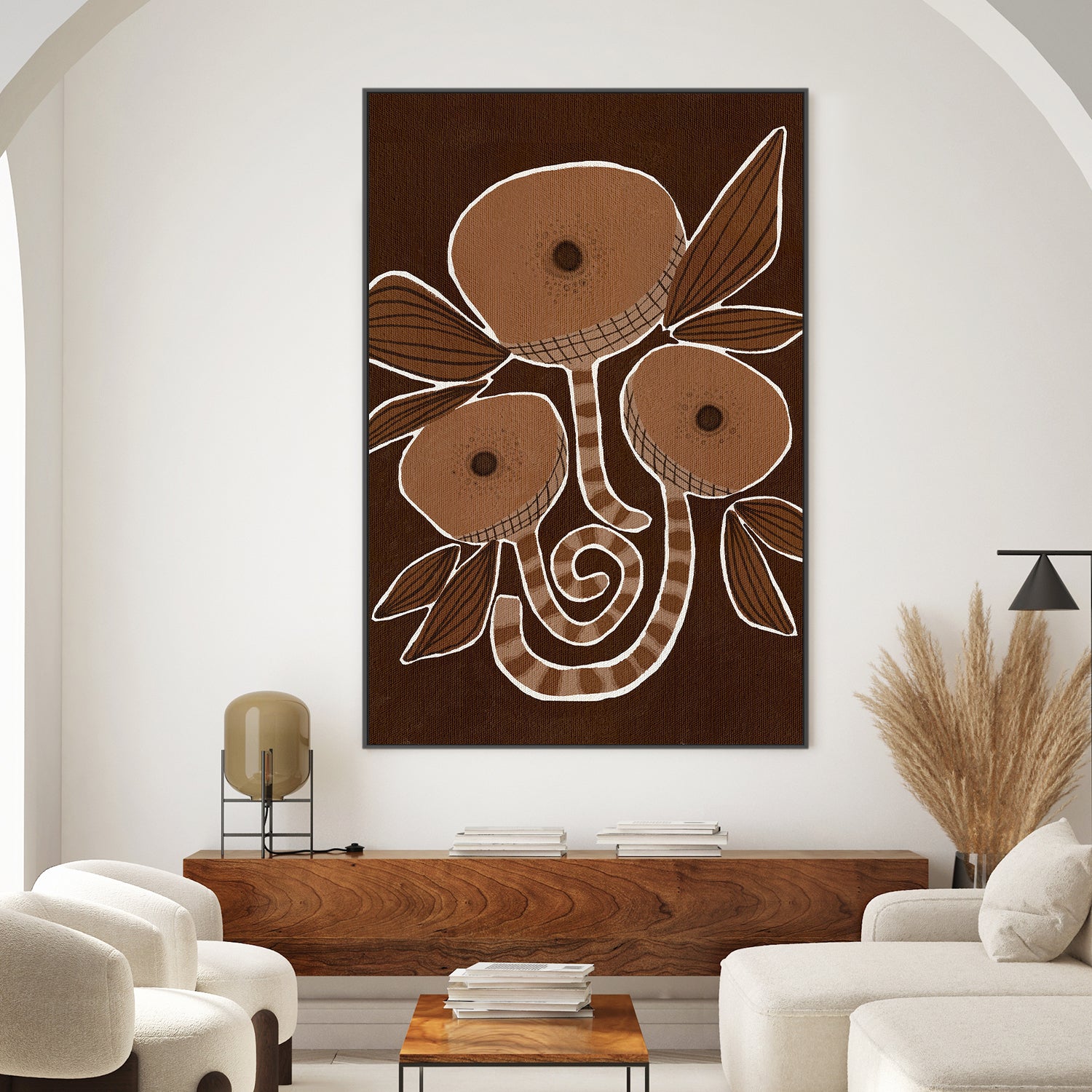 wall-art-print-canvas-poster-framed-Delicate Bloom 11-7