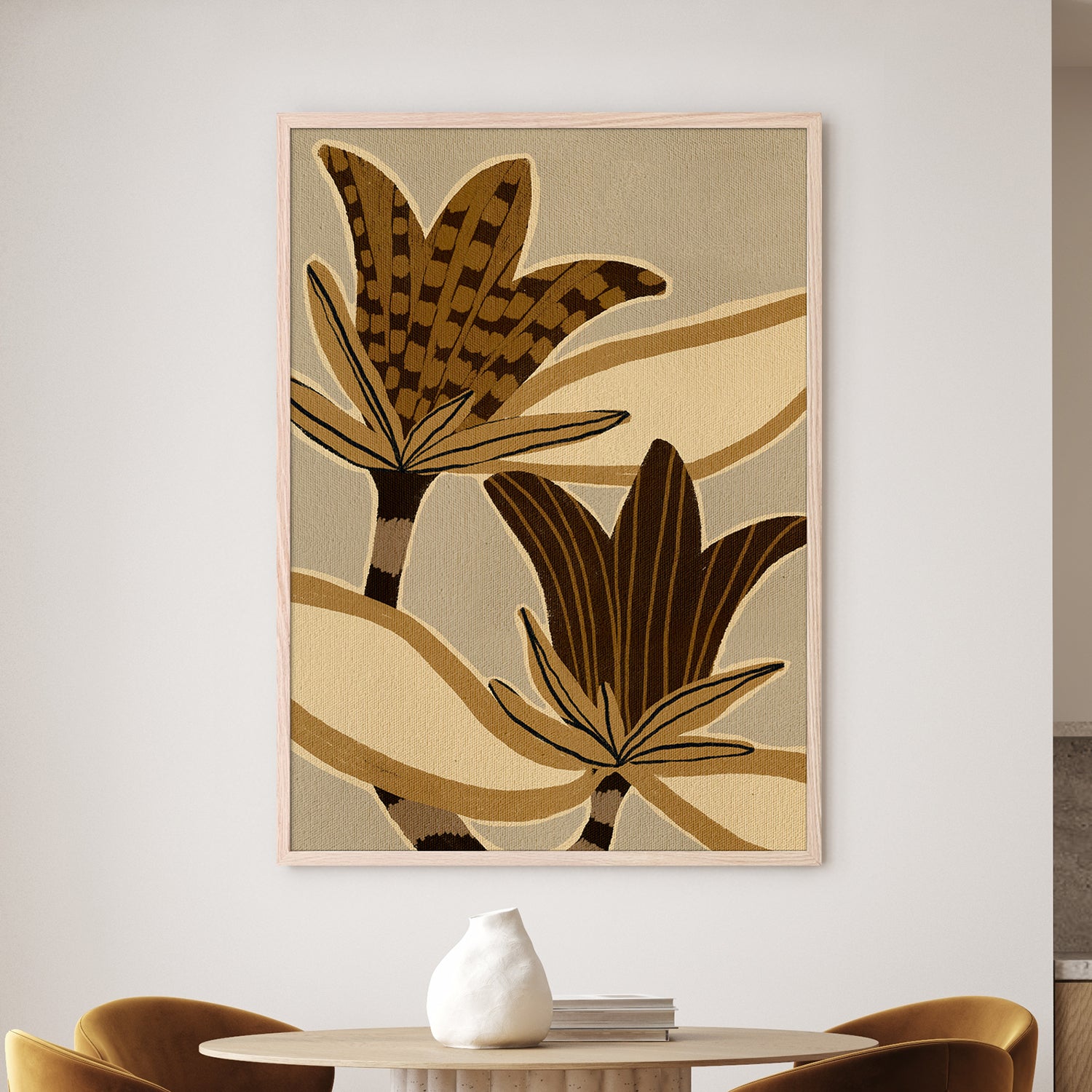 wall-art-print-canvas-poster-framed-Delicate Bloom 12-2