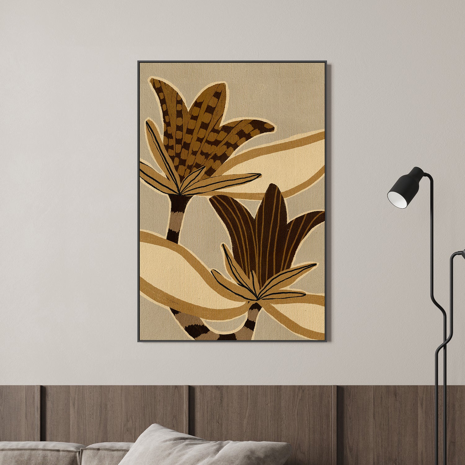 wall-art-print-canvas-poster-framed-Delicate Bloom 12-7