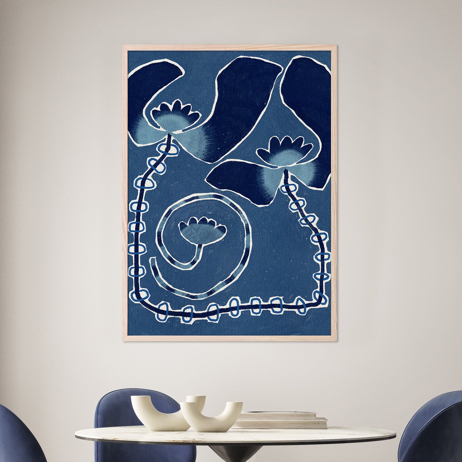 wall-art-print-canvas-poster-framed-Delicate Bloom 13-2