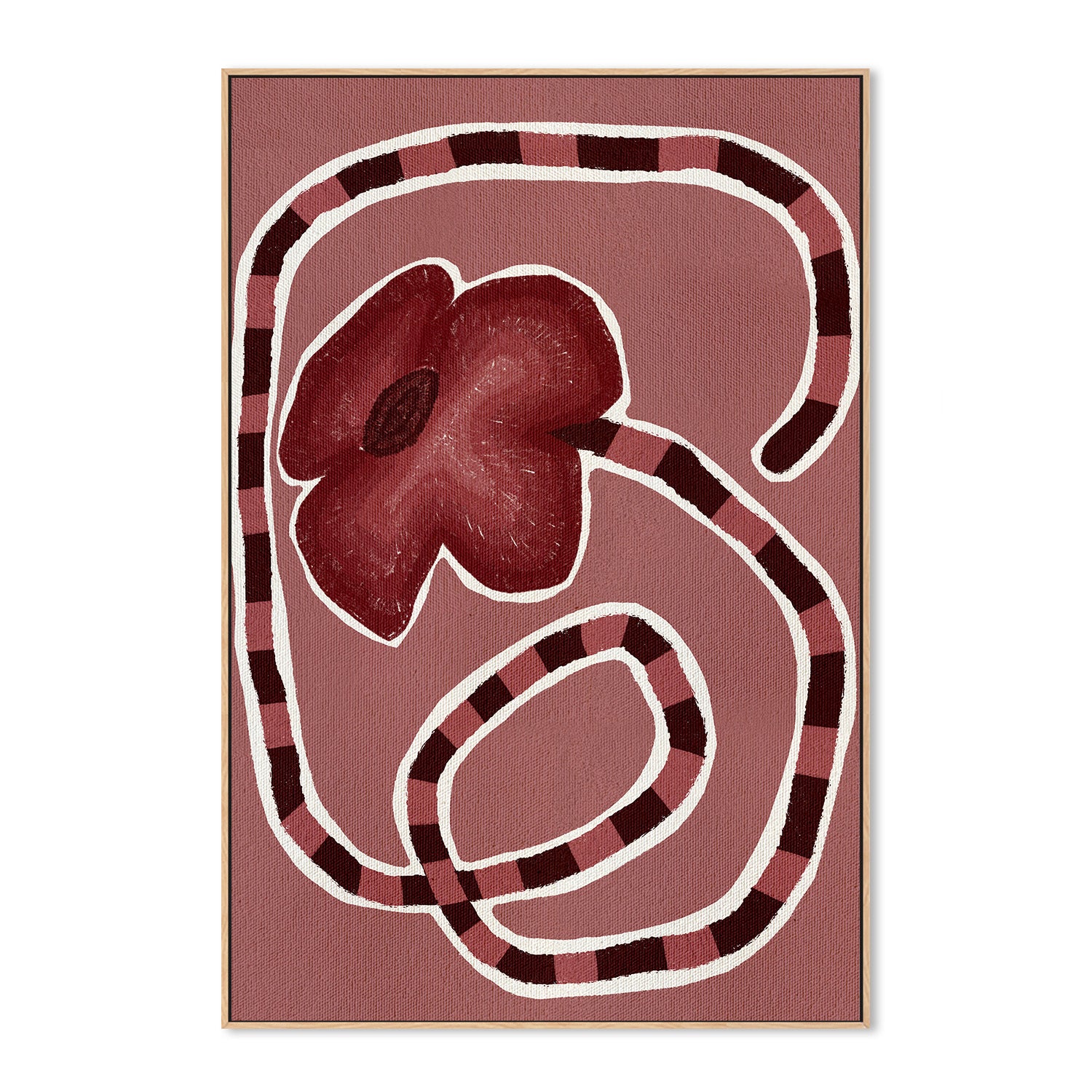 wall-art-print-canvas-poster-framed-Delicate Bloom 15-4
