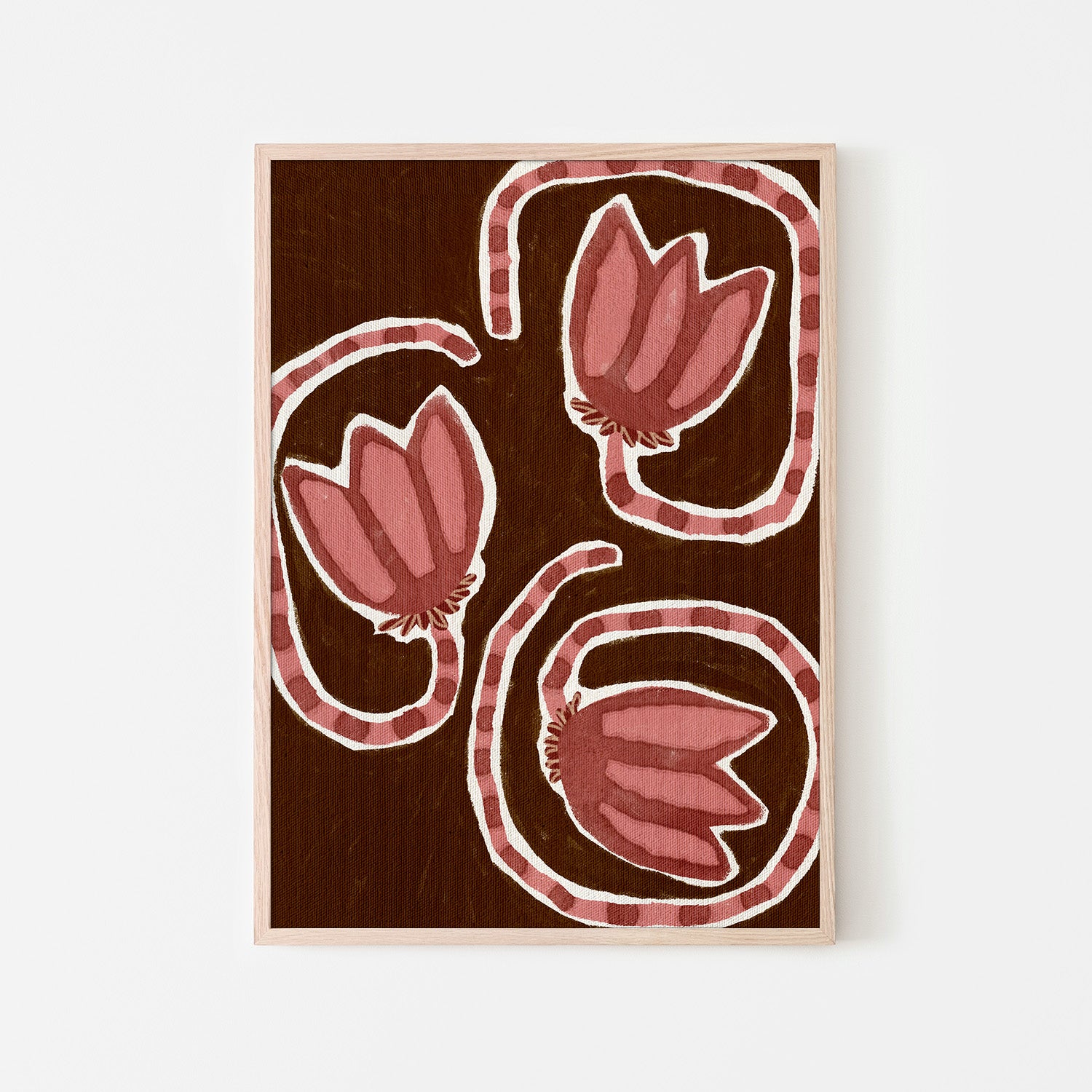 wall-art-print-canvas-poster-framed-Delicate Bloom 19-6