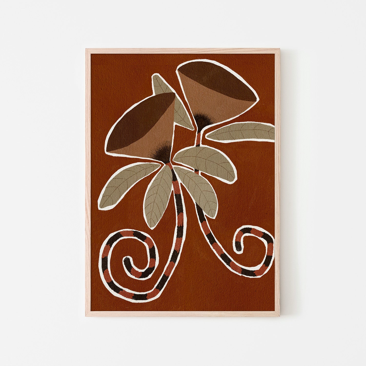 wall-art-print-canvas-poster-framed-Delicate Bloom 3-6