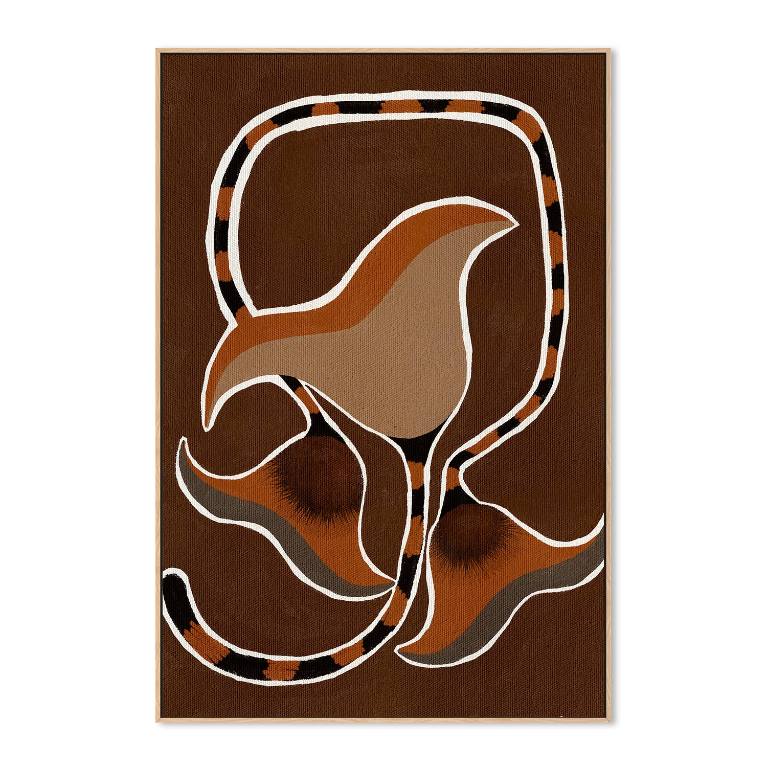 wall-art-print-canvas-poster-framed-Delicate Bloom 4-4