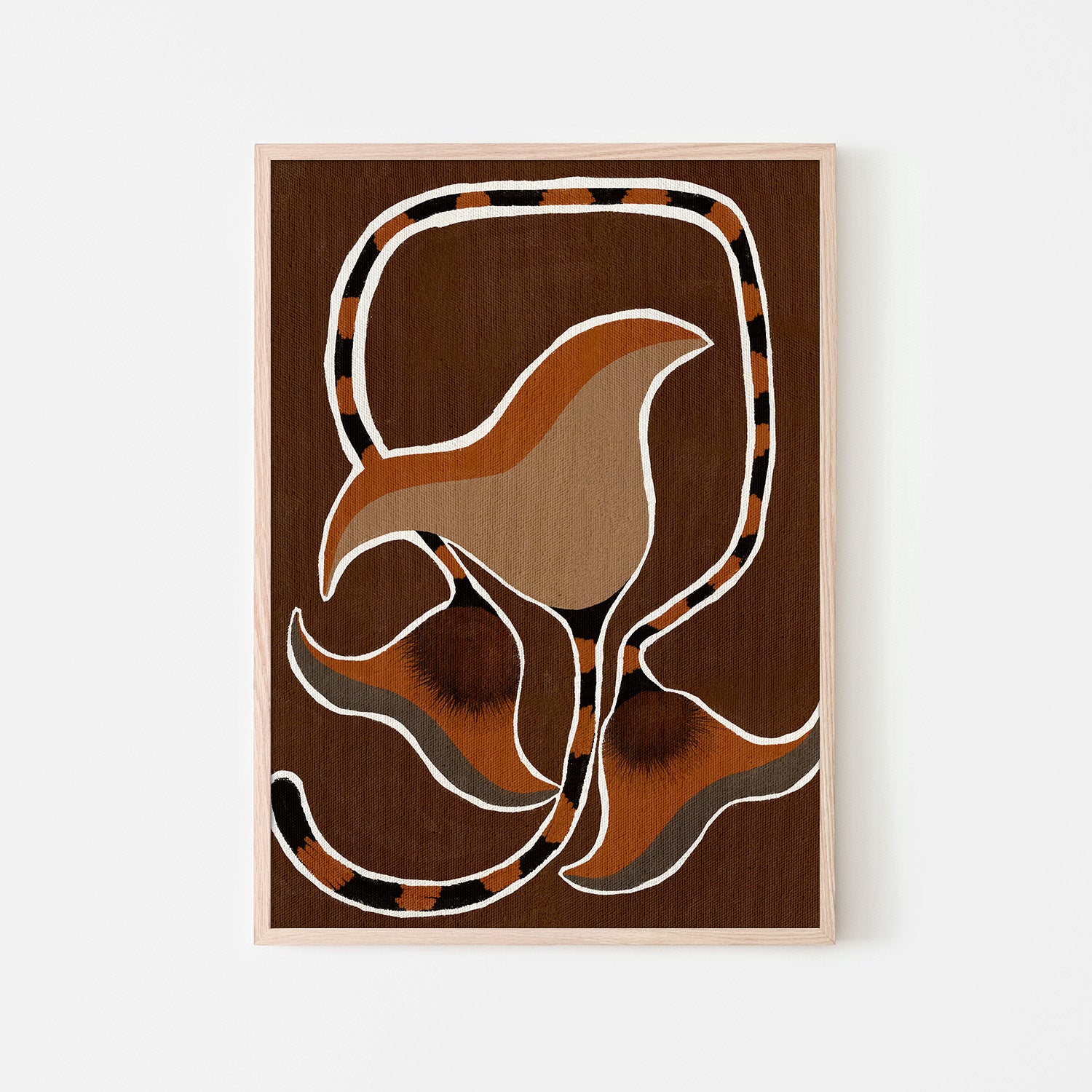 wall-art-print-canvas-poster-framed-Delicate Bloom 4-6