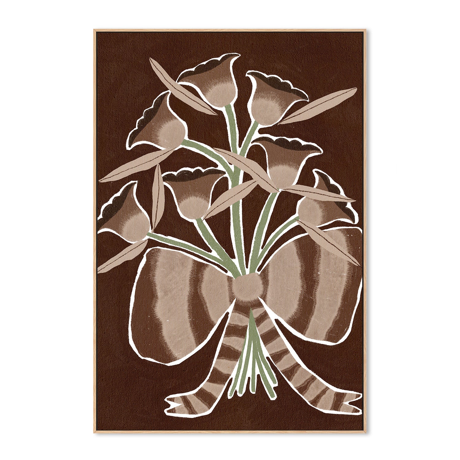 wall-art-print-canvas-poster-framed-Delicate Bloom 6-4