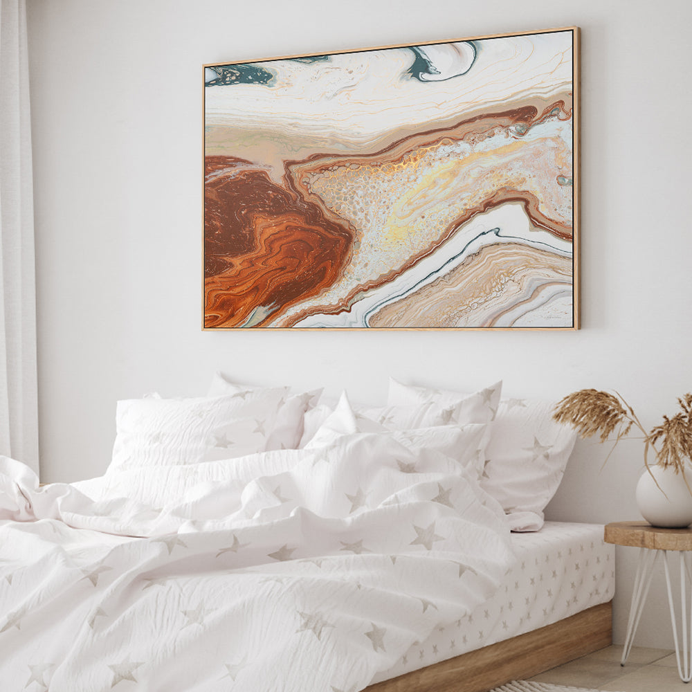 wall-art-print-canvas-poster-framed-Desert Mirage, Style A , By Jayda Koludrovic-2