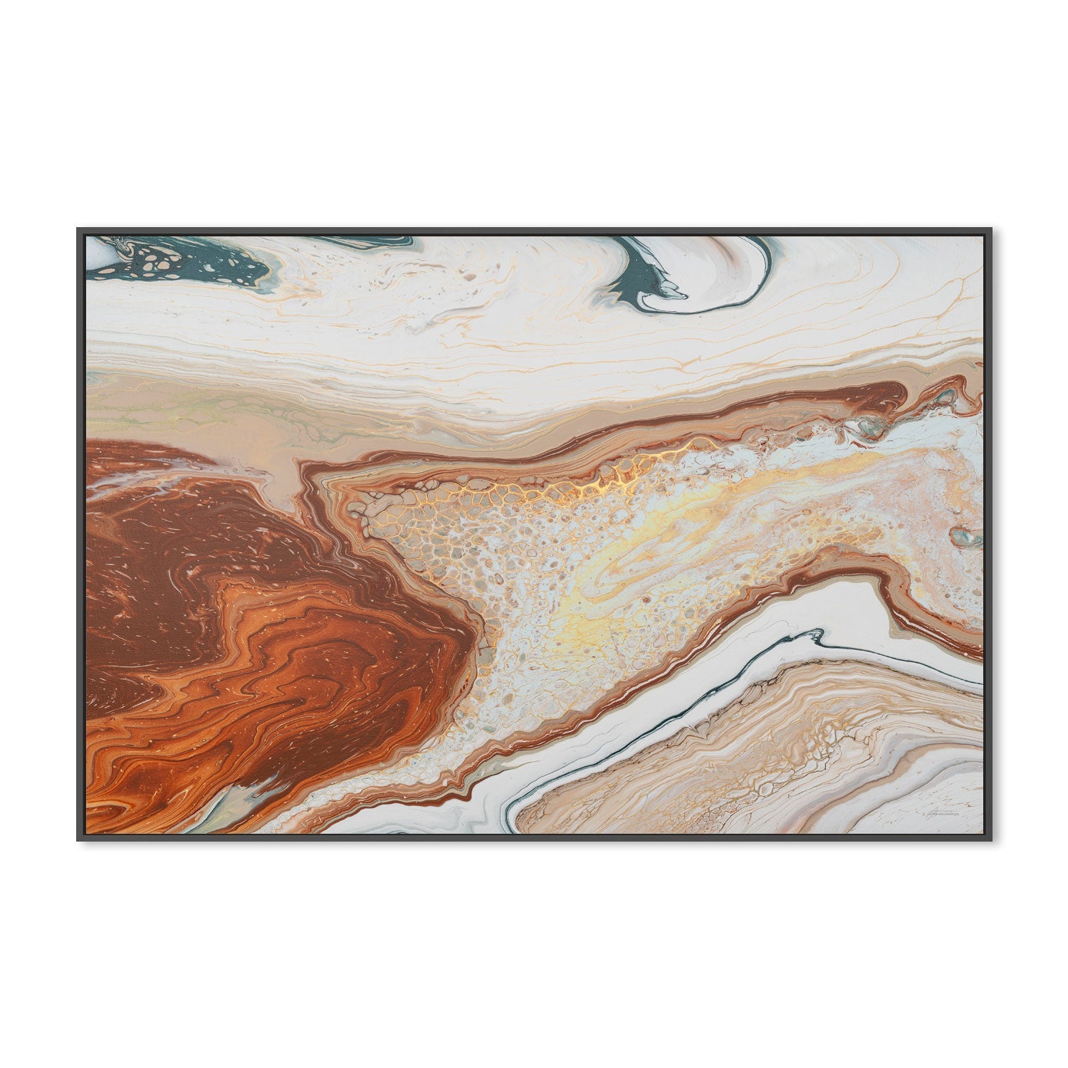 wall-art-print-canvas-poster-framed-Desert Mirage, Style A , By Jayda Koludrovic-3