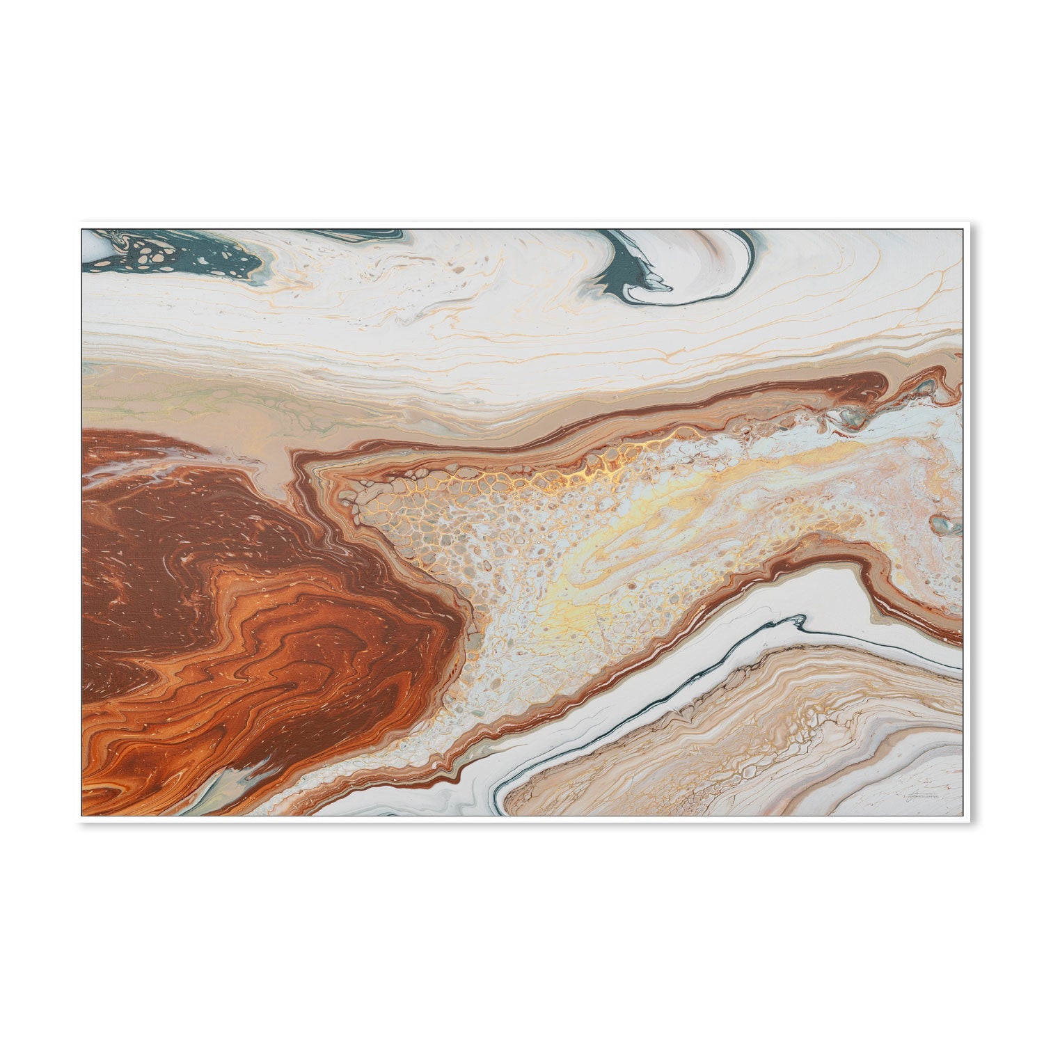 wall-art-print-canvas-poster-framed-Desert Mirage, Style A , By Jayda Koludrovic-5