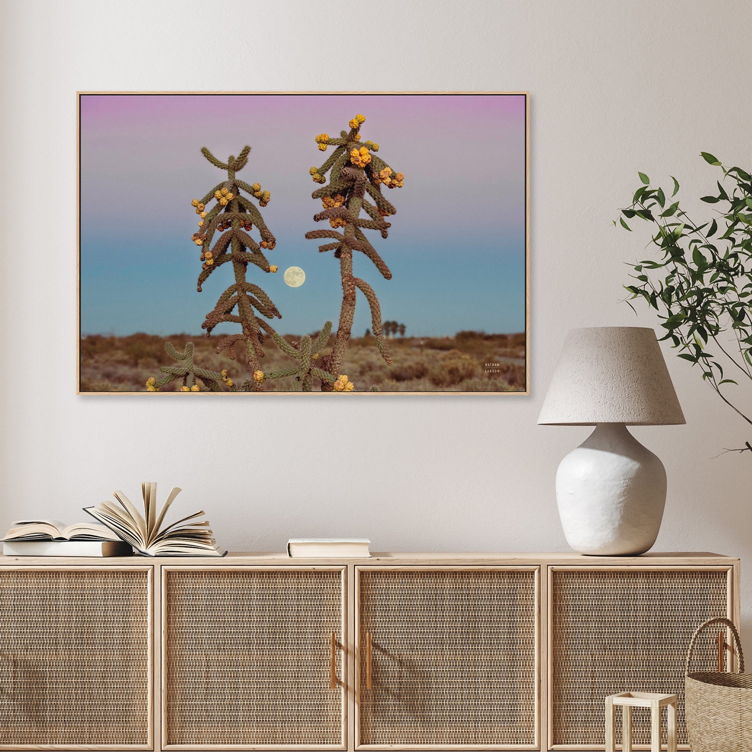 wall-art-print-canvas-poster-framed-Desert Moonrise-2