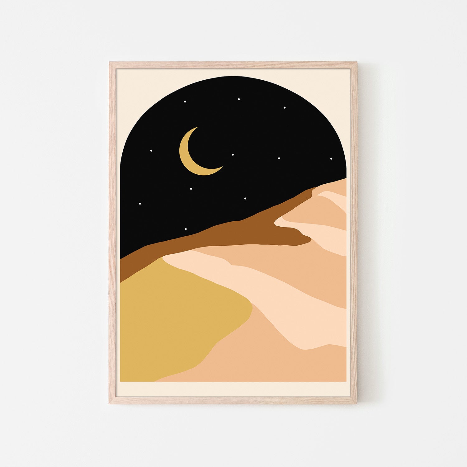 wall-art-print-canvas-poster-framed-Desert Nights-6