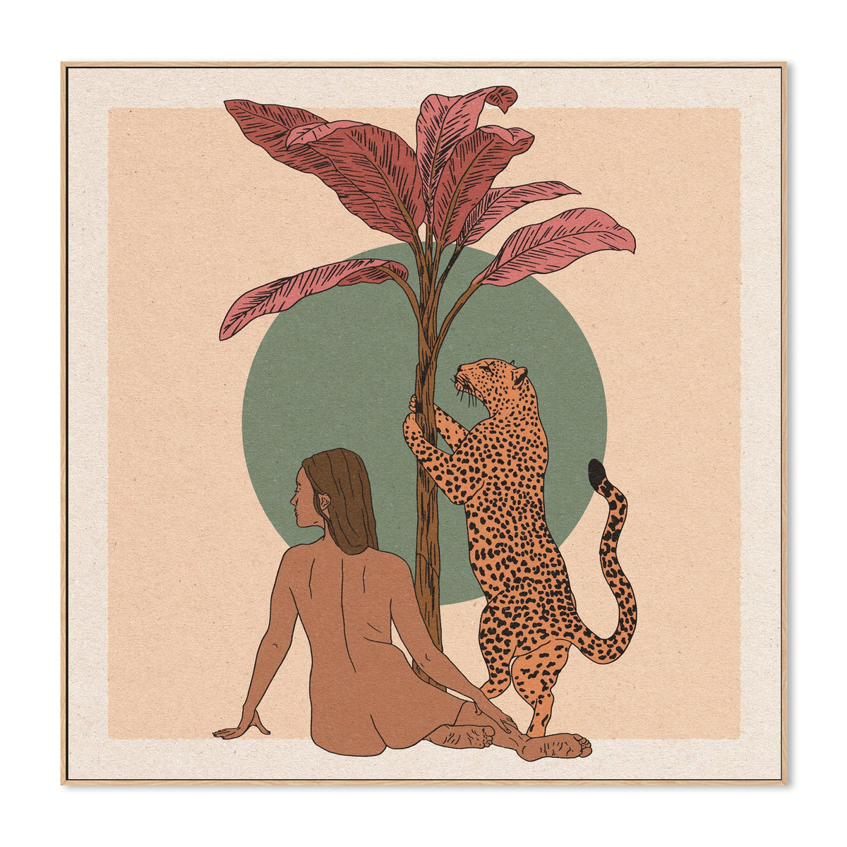 wall-art-print-canvas-poster-framed-Desert Queen , By Cai & Jo-4