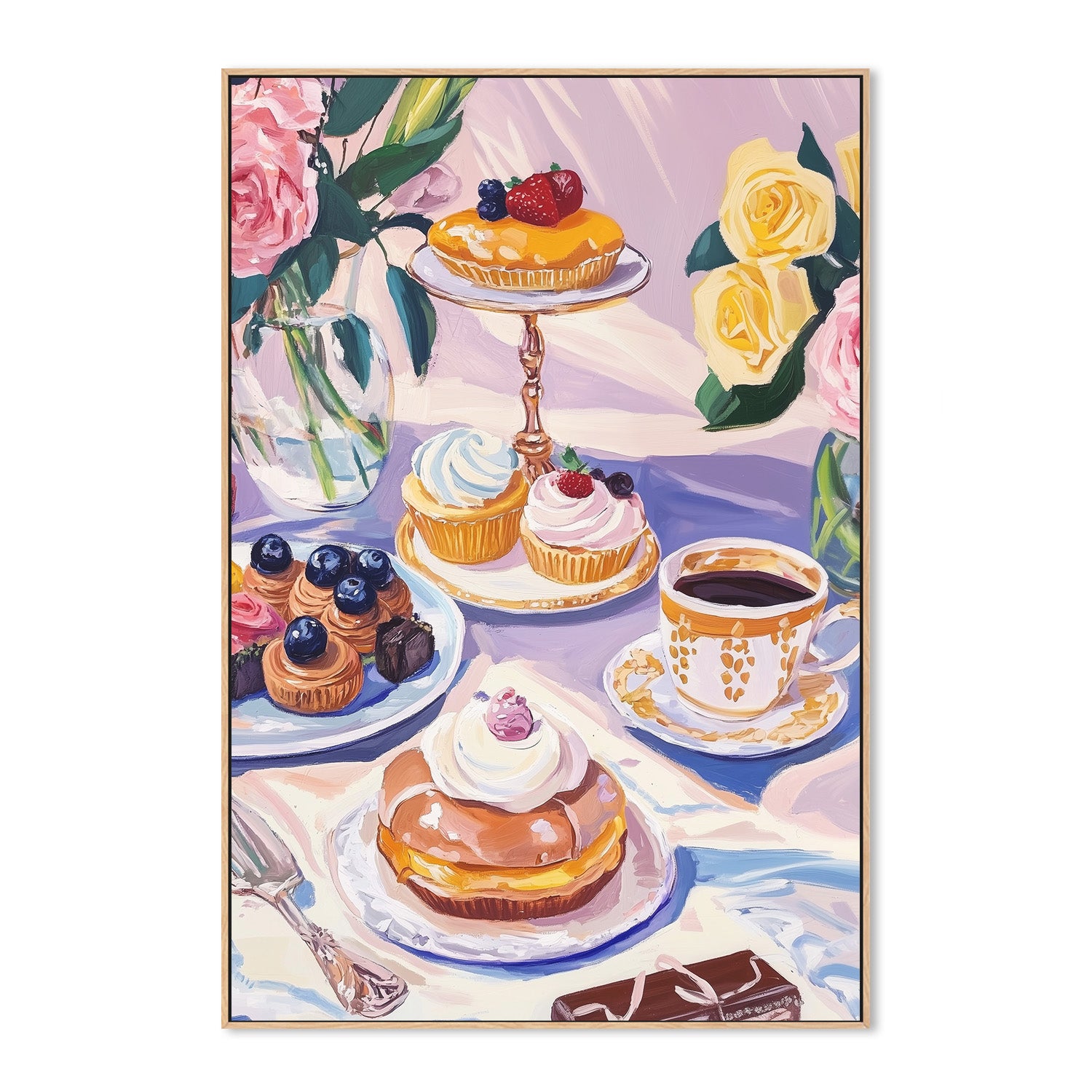 wall-art-print-canvas-poster-framed-Dessert Table-4
