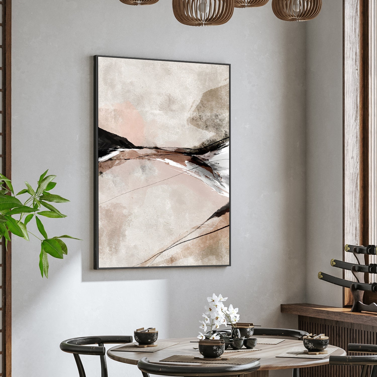 wall-art-print-canvas-poster-framed-Dight, Style B , By Karine Tonial Grimm-2