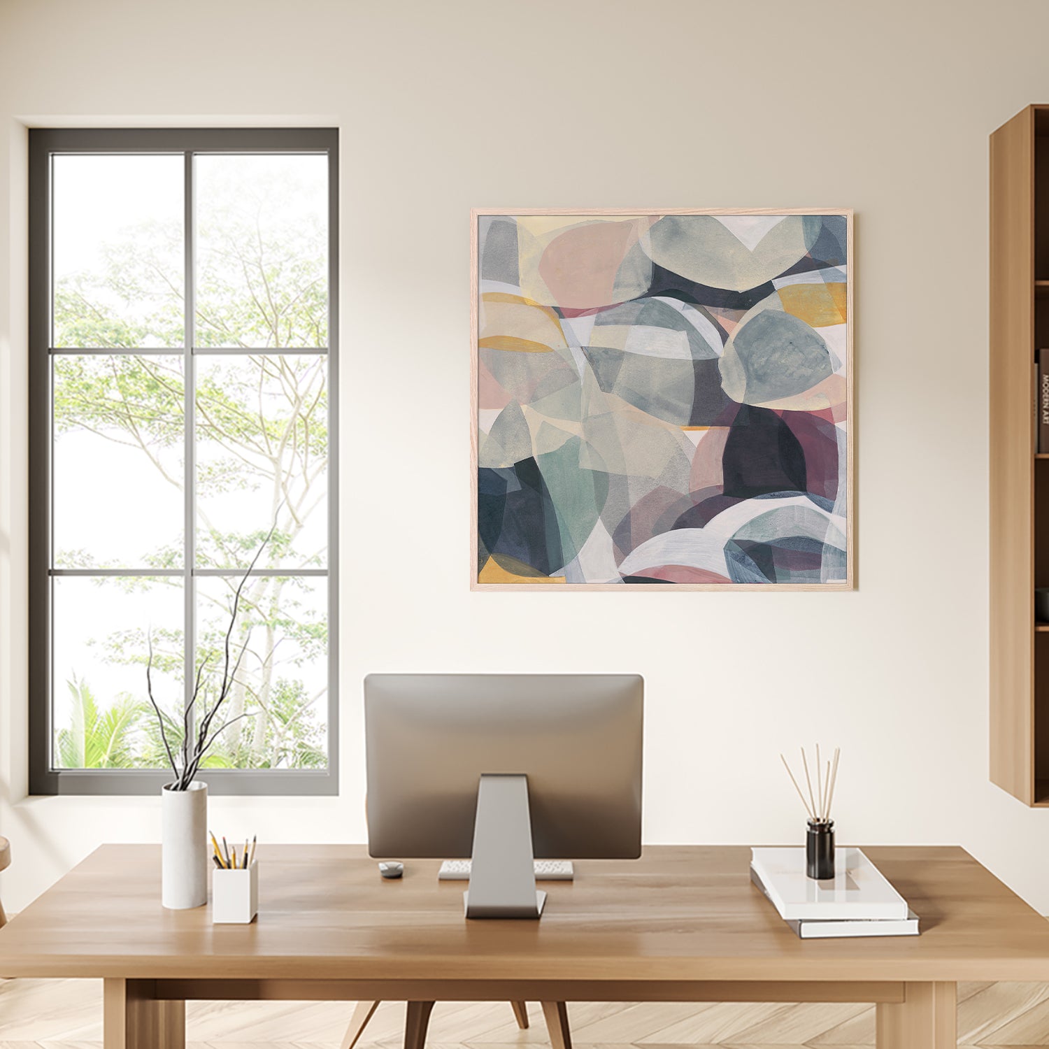 wall-art-print-canvas-poster-framed-Distorted Harmony, Style B-8