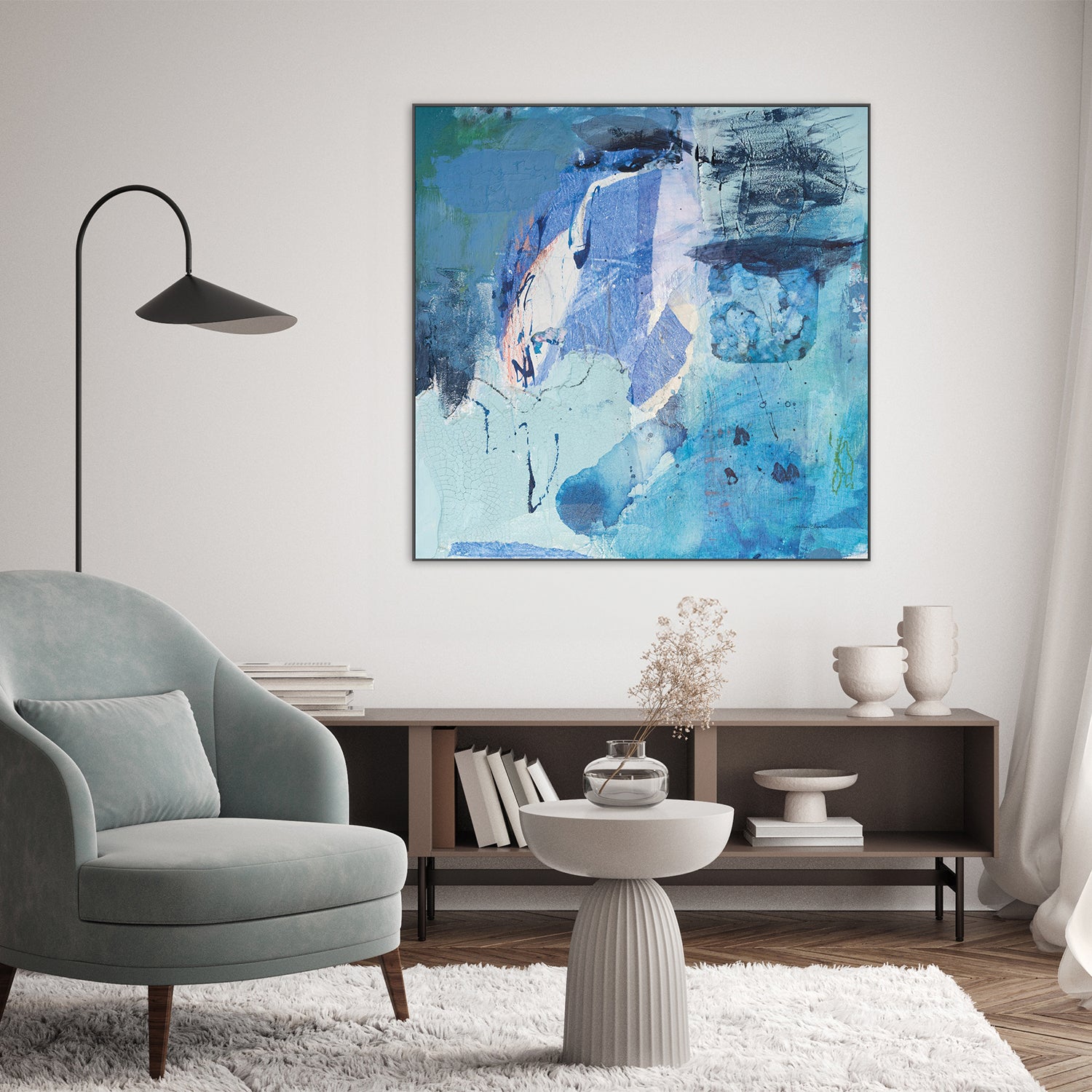 wall-art-print-canvas-poster-framed-Dive Into the Ocean, Style A-9