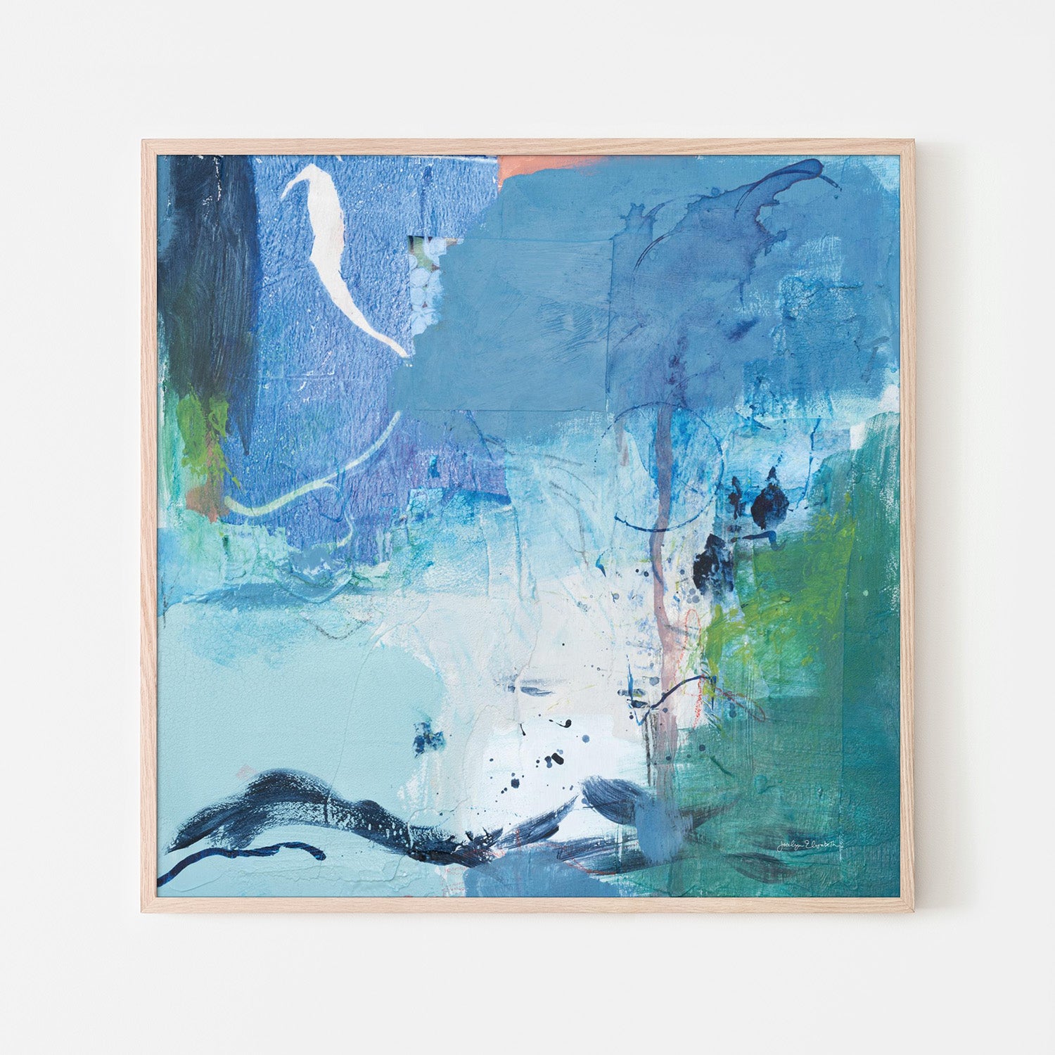 wall-art-print-canvas-poster-framed-Dive Into the Ocean, Style B-6