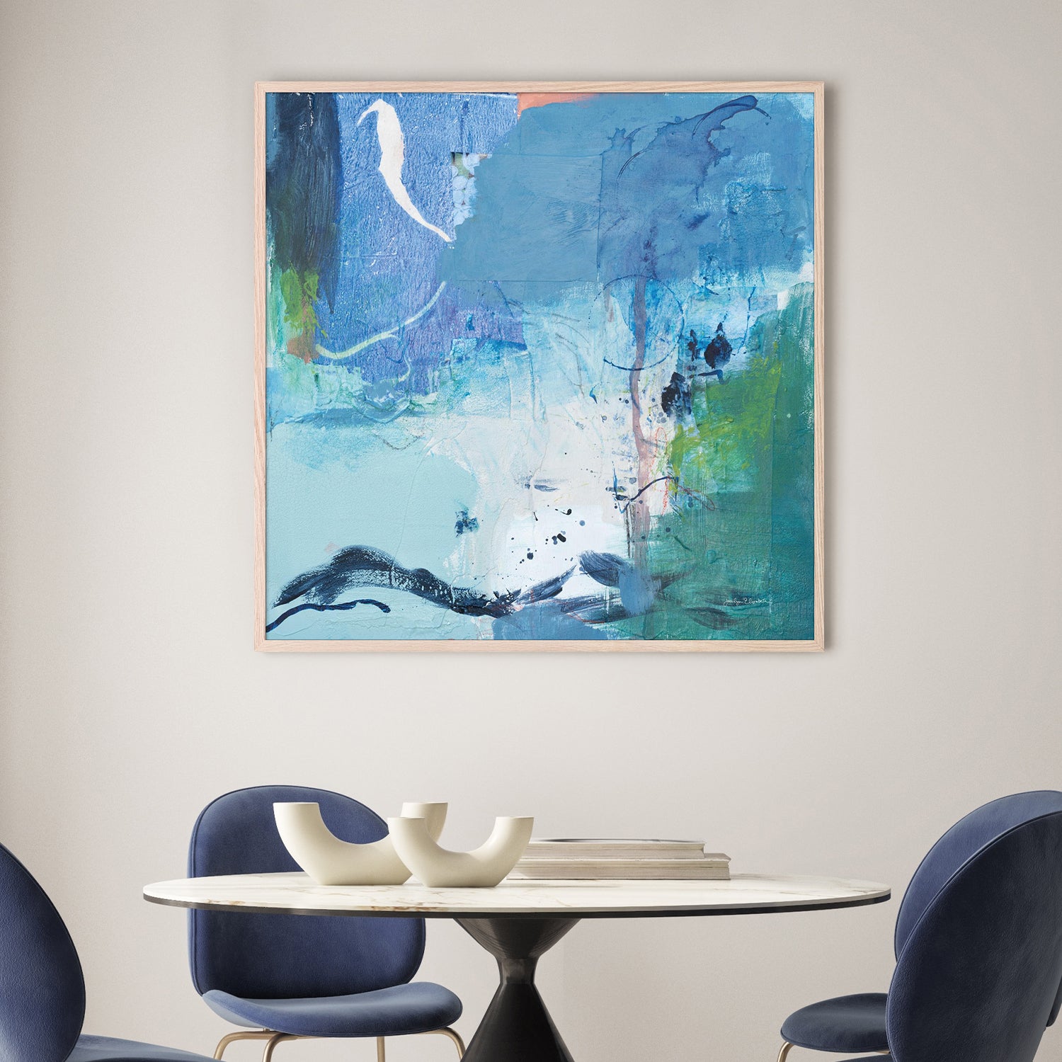 wall-art-print-canvas-poster-framed-Dive Into the Ocean, Style B-7