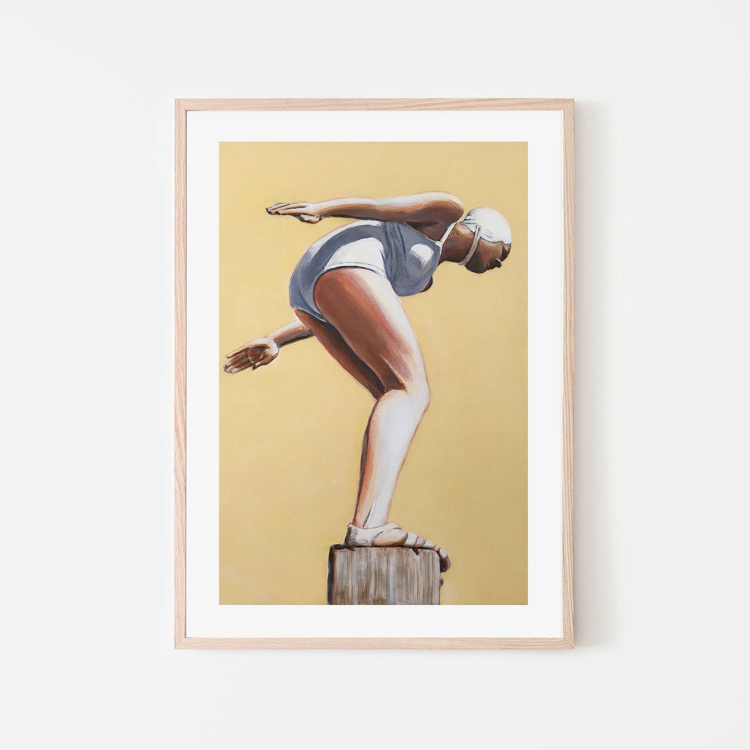 wall-art-print-canvas-poster-framed-Diver On Post , By Sarah Morrissette-6