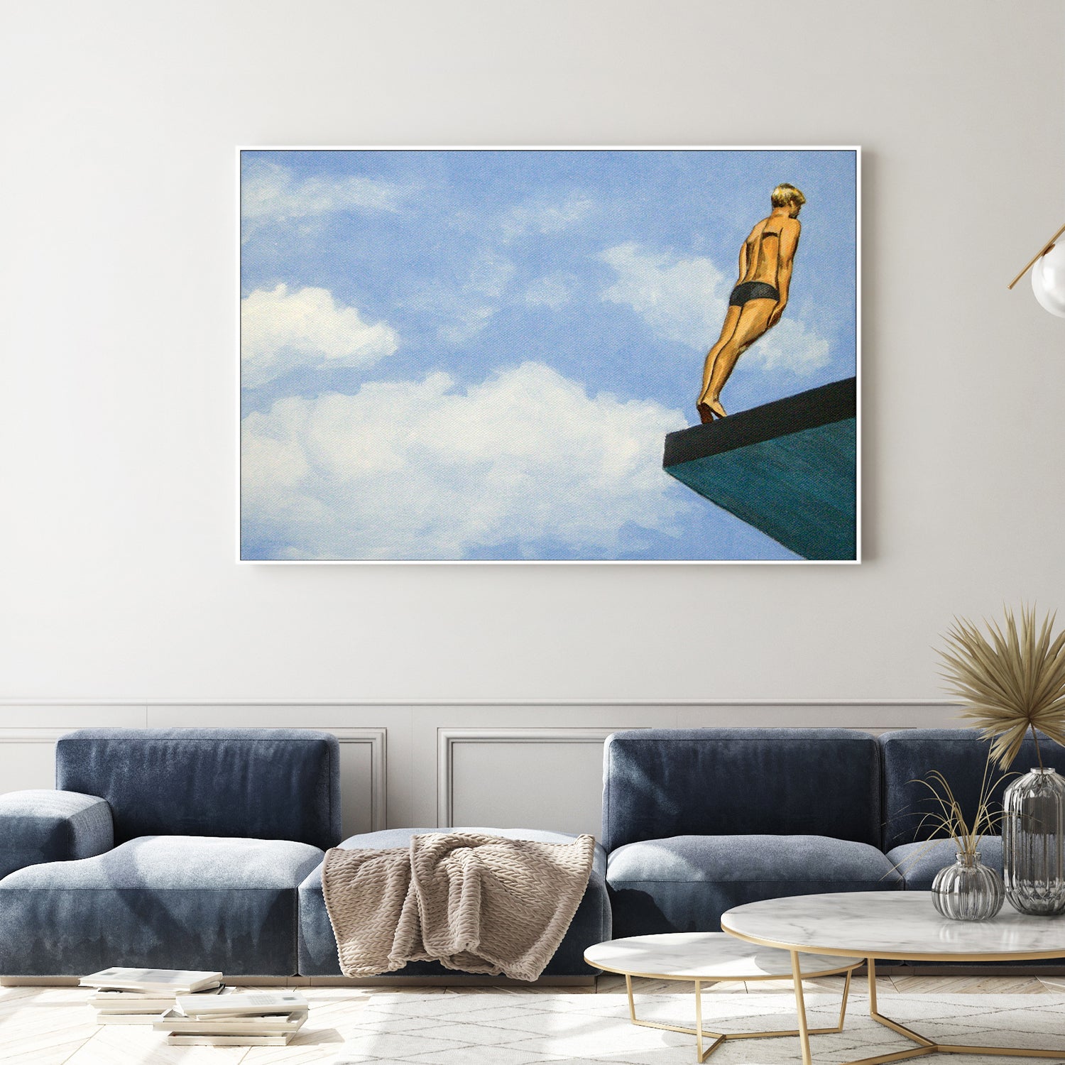 wall-art-print-canvas-poster-framed-Diver on the Edge-9