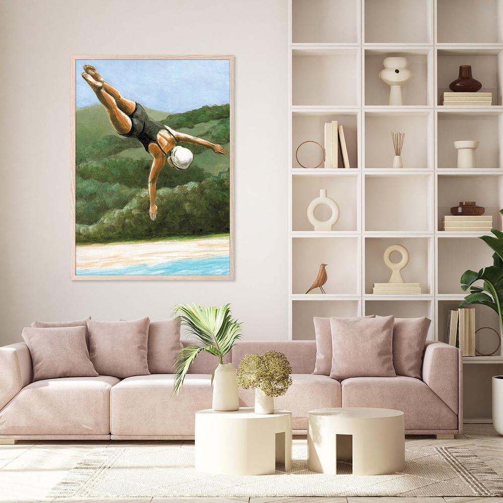wall-art-print-canvas-poster-framed-Diver with Hills-8