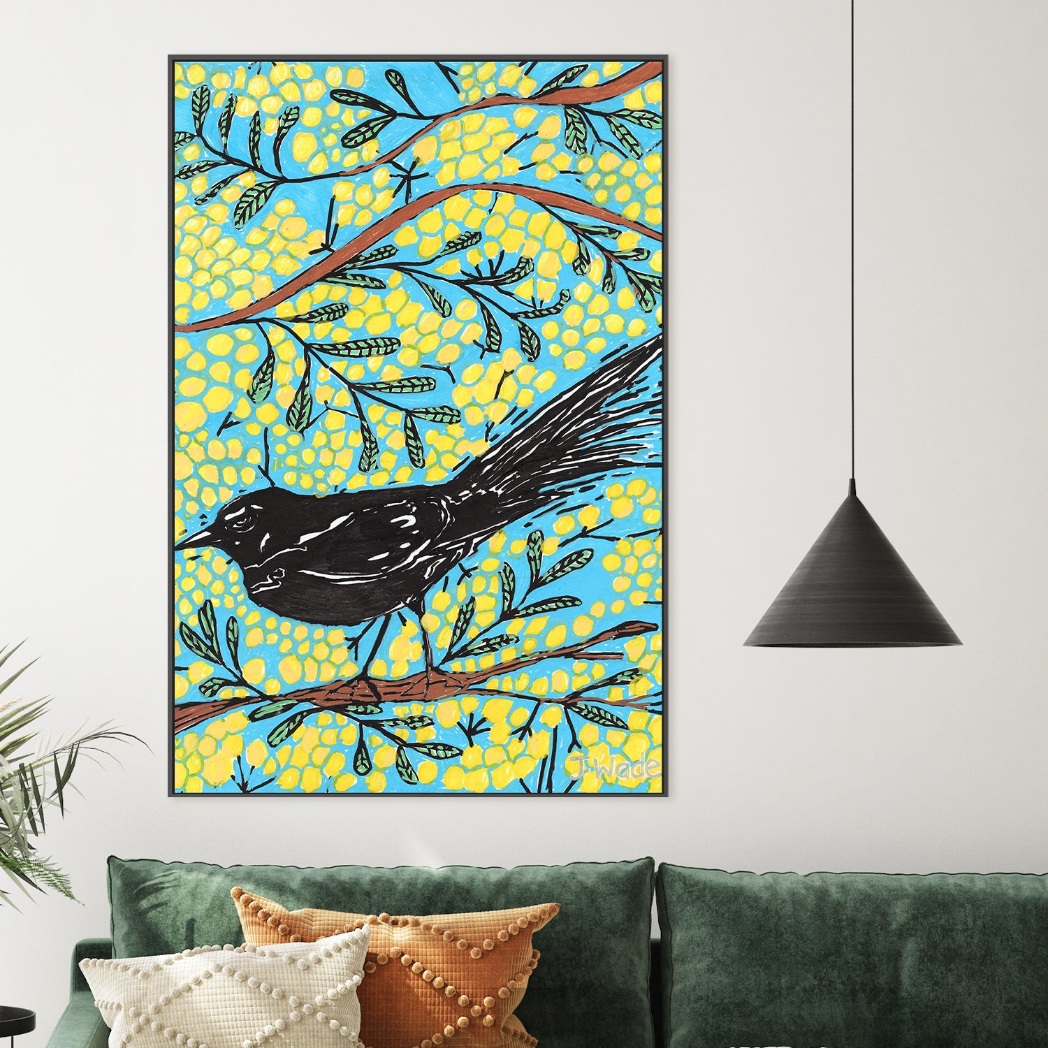 wall-art-print-canvas-poster-framed-Djidi Wattleseed Journey , By Julianne Wade-2