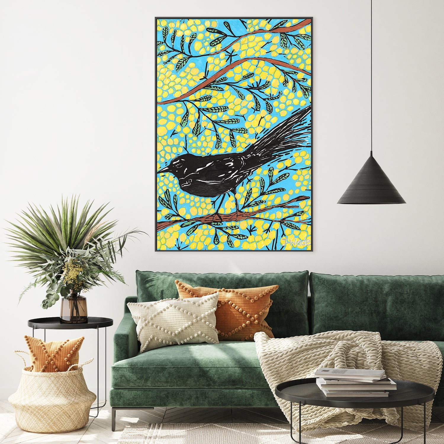 wall-art-print-canvas-poster-framed-Djidi Wattleseed Journey , By Julianne Wade-7