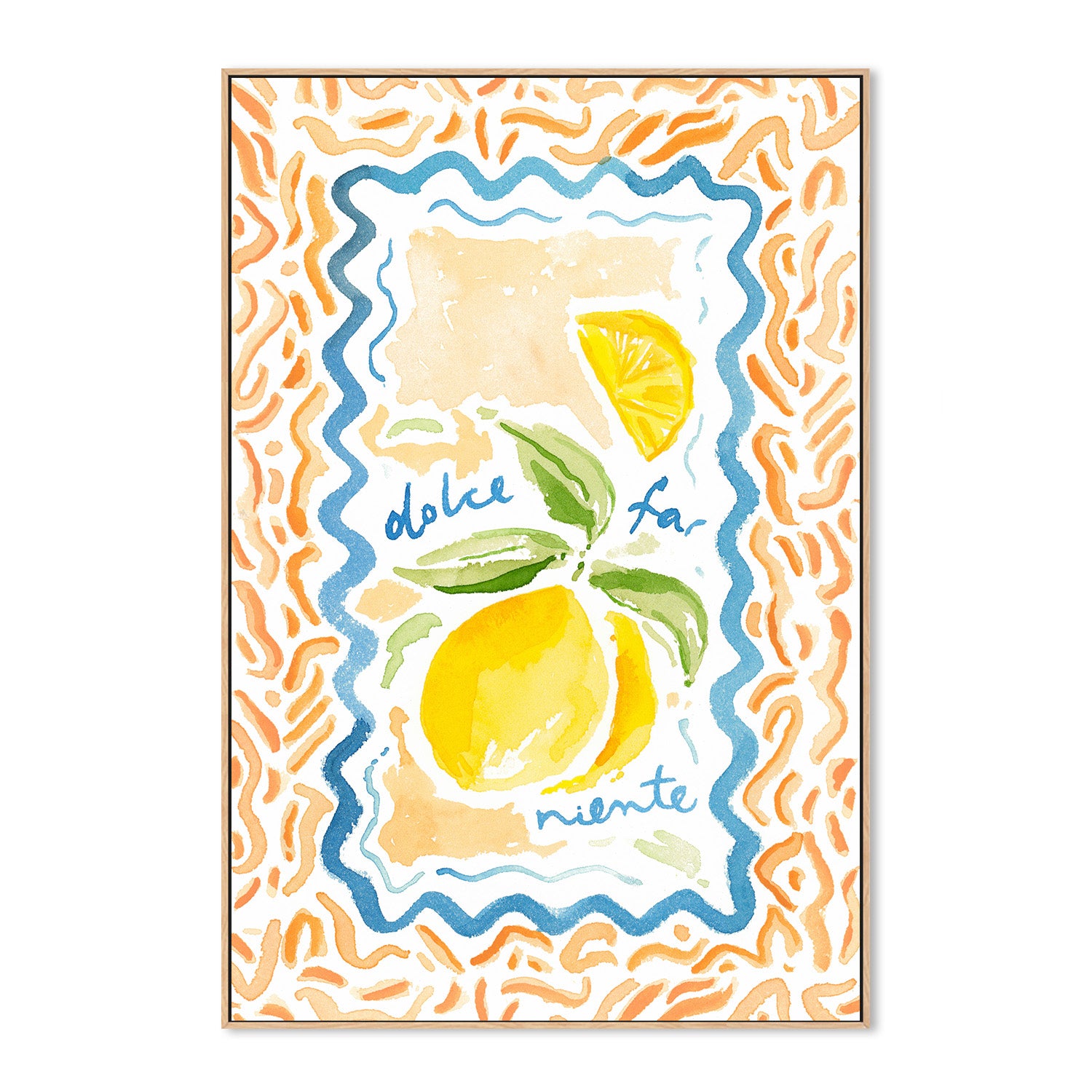 wall-art-print-canvas-poster-framed-Dolce Far Niente , By Cass Deller-4