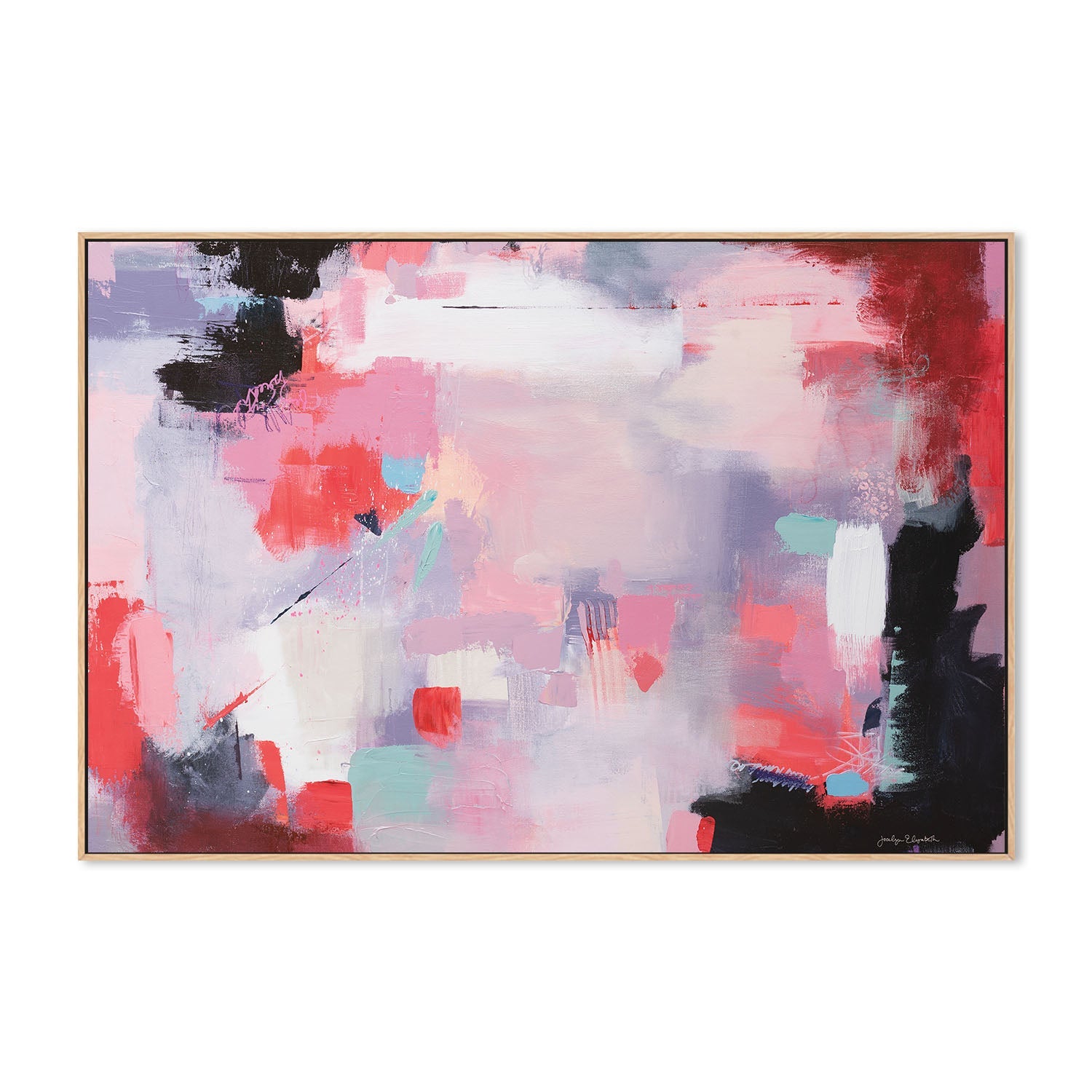 wall-art-print-canvas-poster-framed-Dont Say Love , By Jocelyn Elizabeth-4