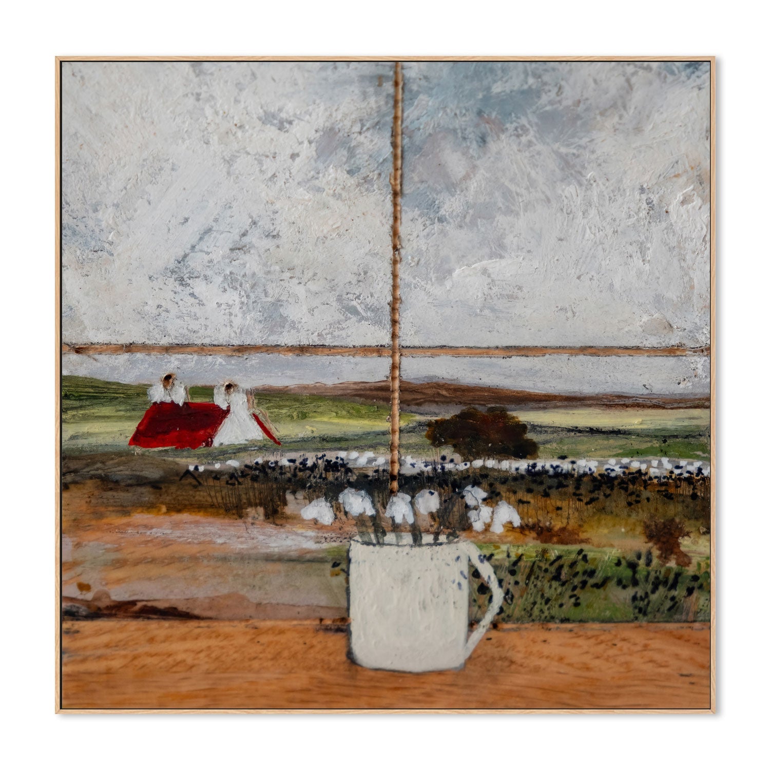 wall-art-print-canvas-poster-framed-Down The Valley , By Louise O'hara-4