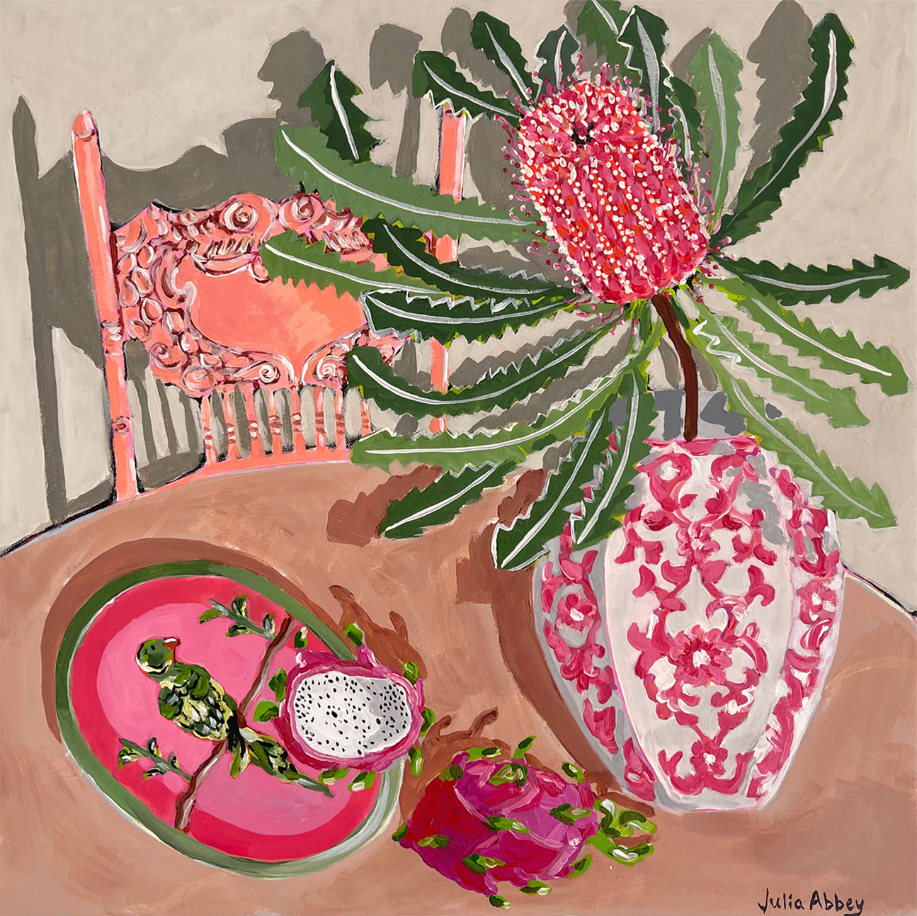 wall-art-print-canvas-poster-framed-Dragonfruit , By Julia Abbey-1