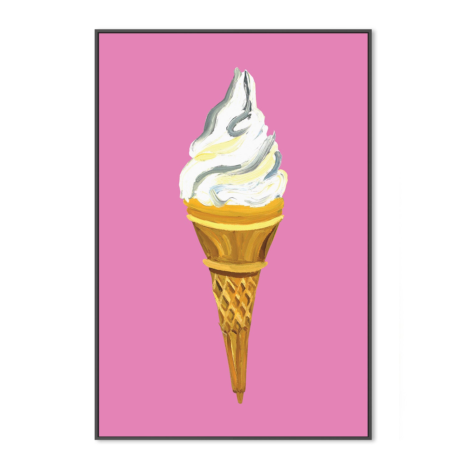 wall-art-print-canvas-poster-framed-Dream On Raspberry-3