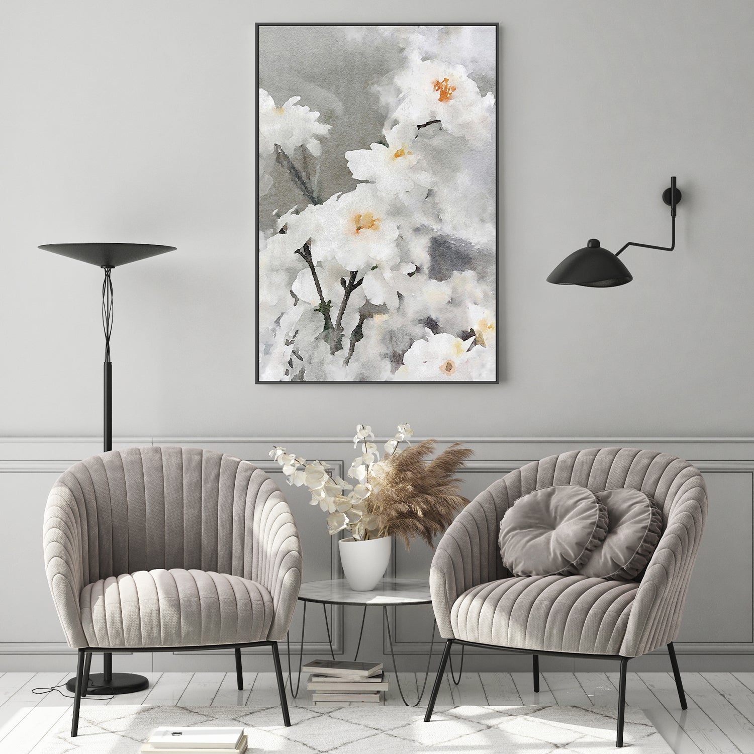 wall-art-print-canvas-poster-framed-Dreamy Flower , By Irena Orlov-7