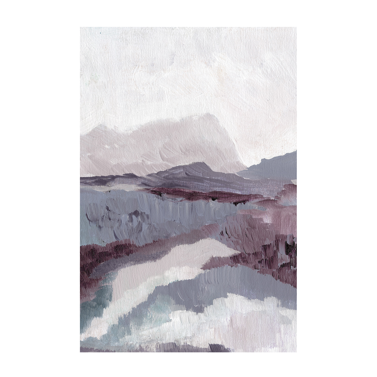 wall-art-print-canvas-poster-framed-Dreamy Style B & Dreamy Landscape Style B, Set Of 2 , By Nikita Jariwala-9