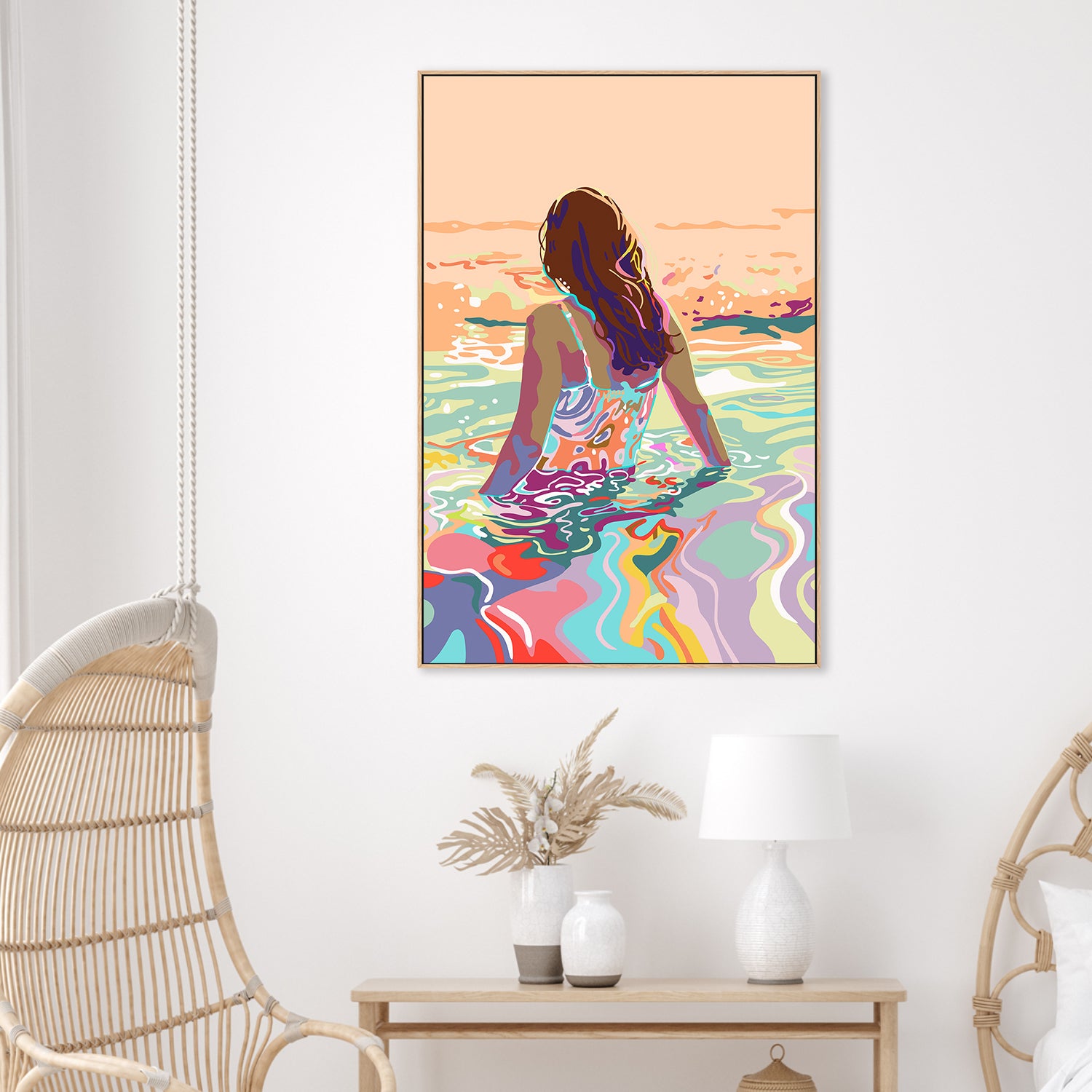 wall-art-print-canvas-poster-framed-Drift , By Unratio-2