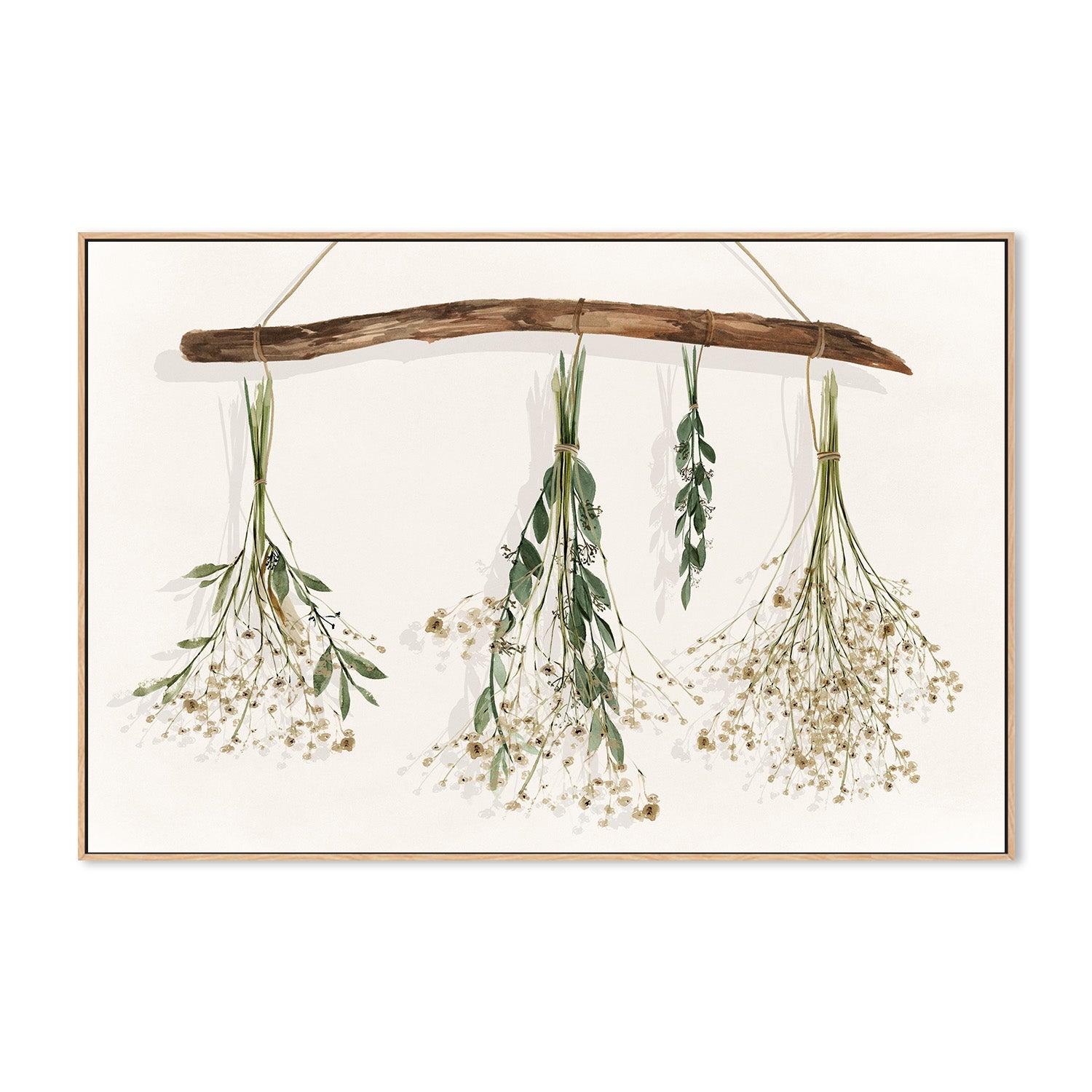 wall-art-print-canvas-poster-framed-Drying Flowers , By Isabelle Z-4