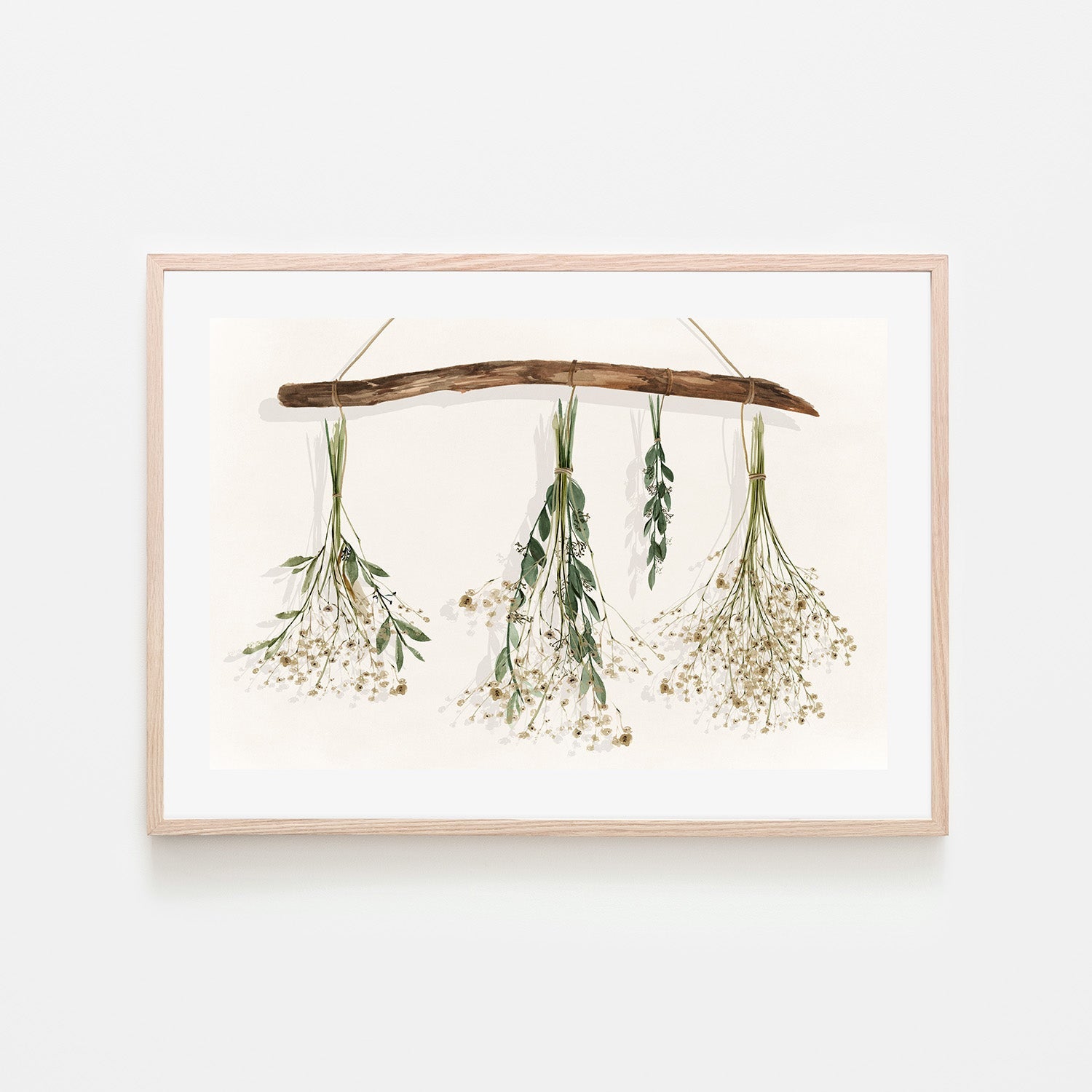 wall-art-print-canvas-poster-framed-Drying Flowers , By Isabelle Z-6