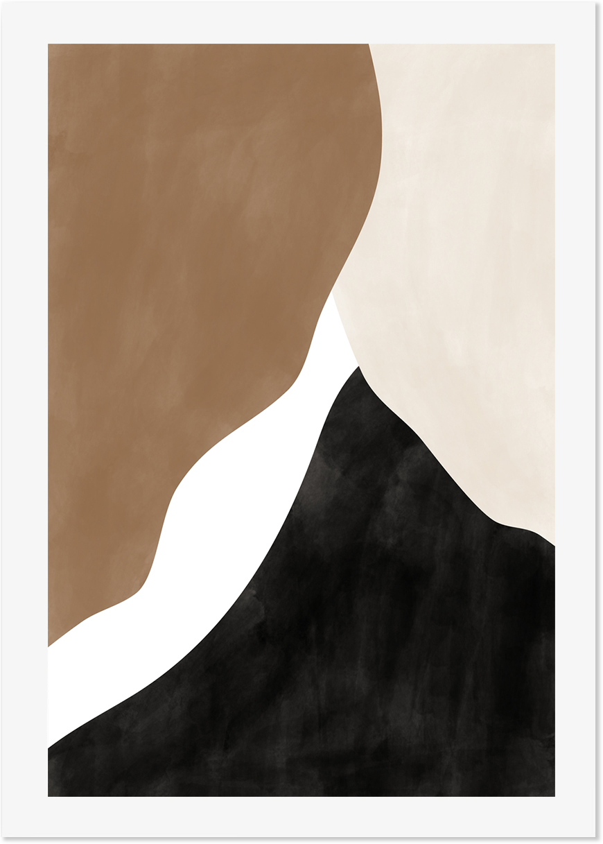 wall-art-print-canvas-poster-framed-Dune, Style A , By Elena Ristova-GIOIA-WALL-ART