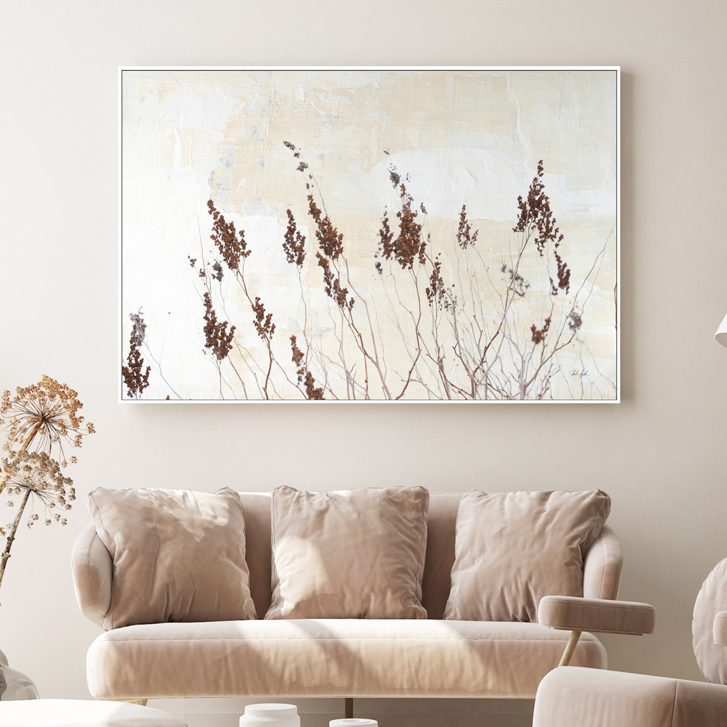 wall-art-print-canvas-poster-framed-Earth and Lime, Style A-2