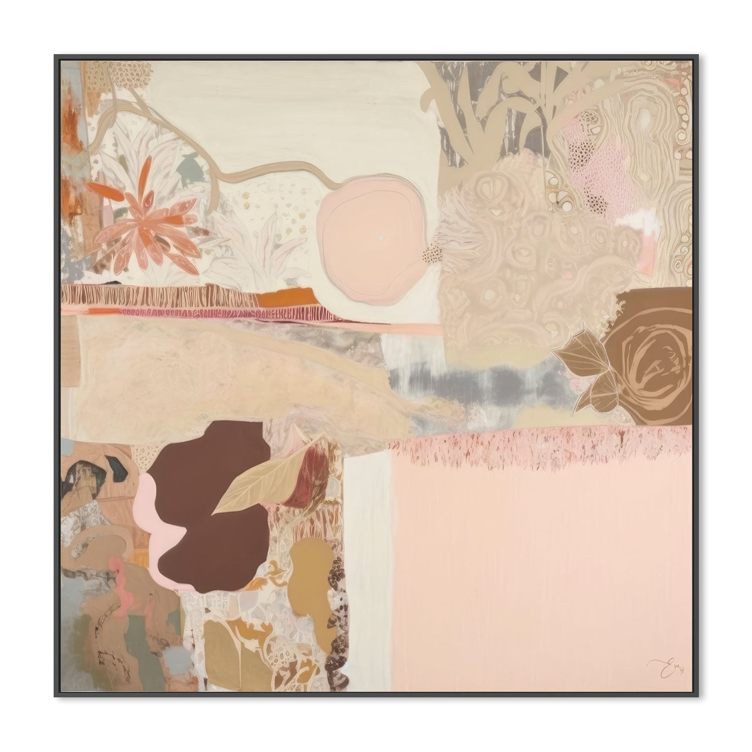 wall-art-print-canvas-poster-framed-Earth Collage , By Bella Eve-GIOIA-WALL-ART