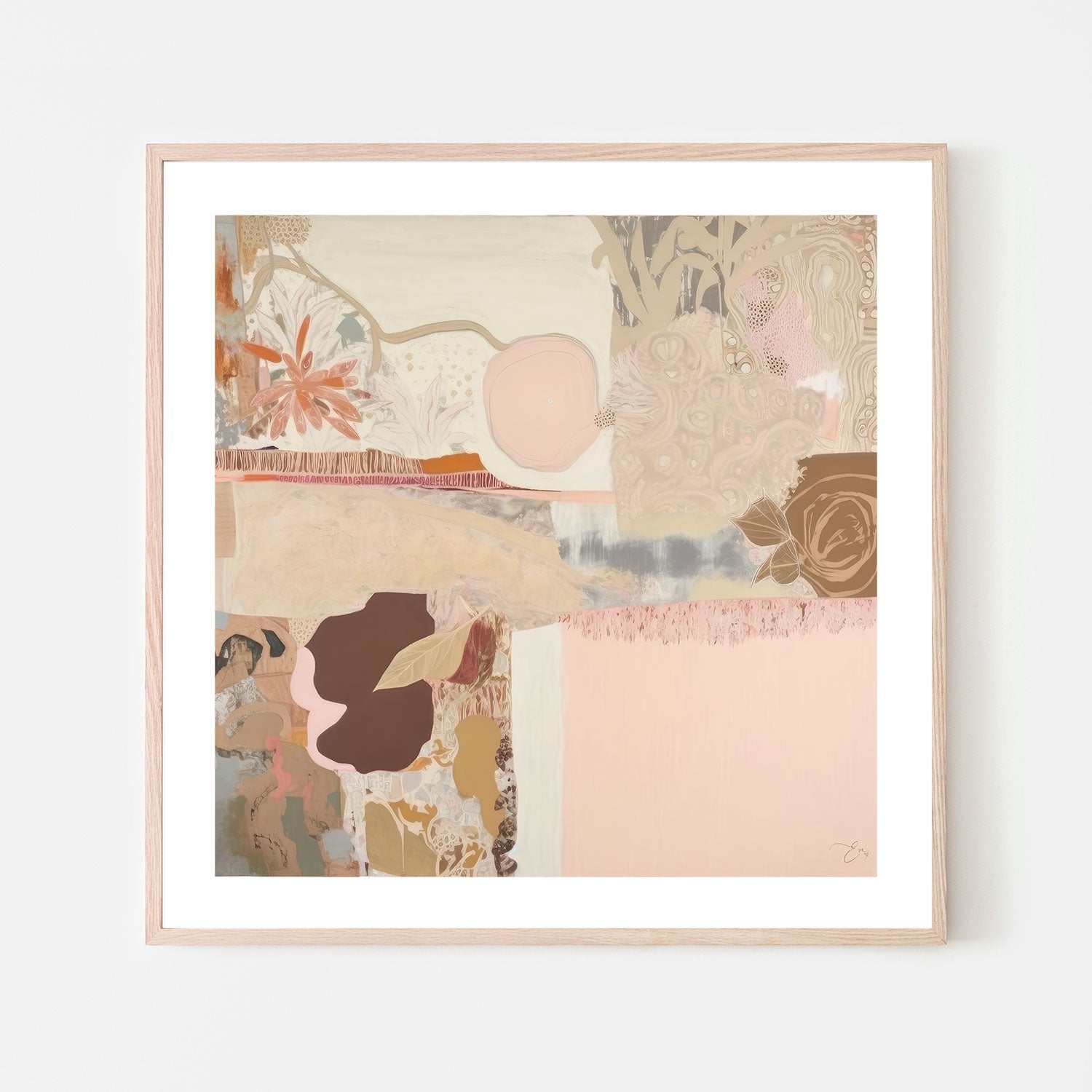wall-art-print-canvas-poster-framed-Earth Collage , By Bella Eve-GIOIA-WALL-ART