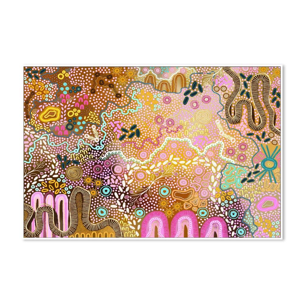 wall-art-print-canvas-poster-framed-Earth’s Gathering , By Tulearah Shield-6