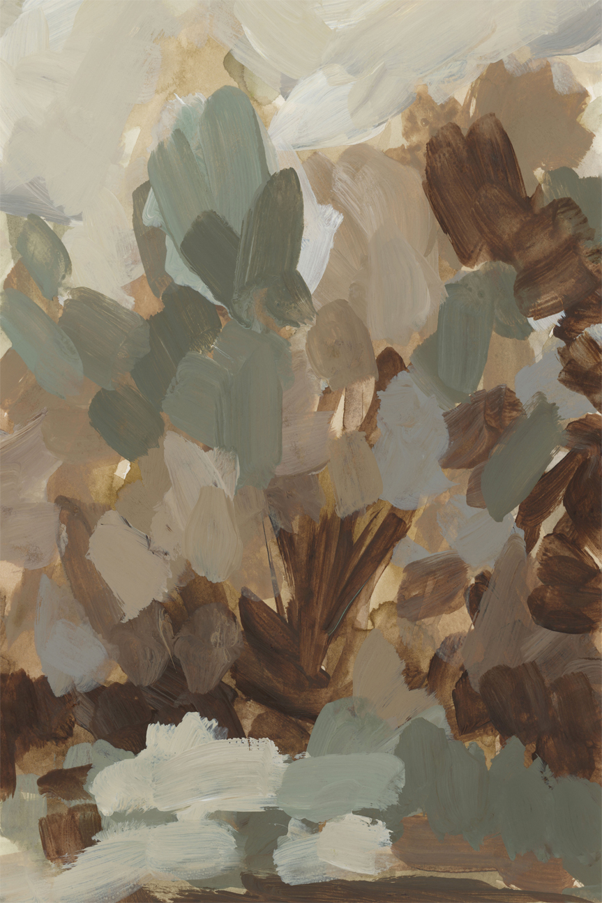 wall-art-print-canvas-poster-framed-Earthy Bloom, Style B , By Emily Wood-1