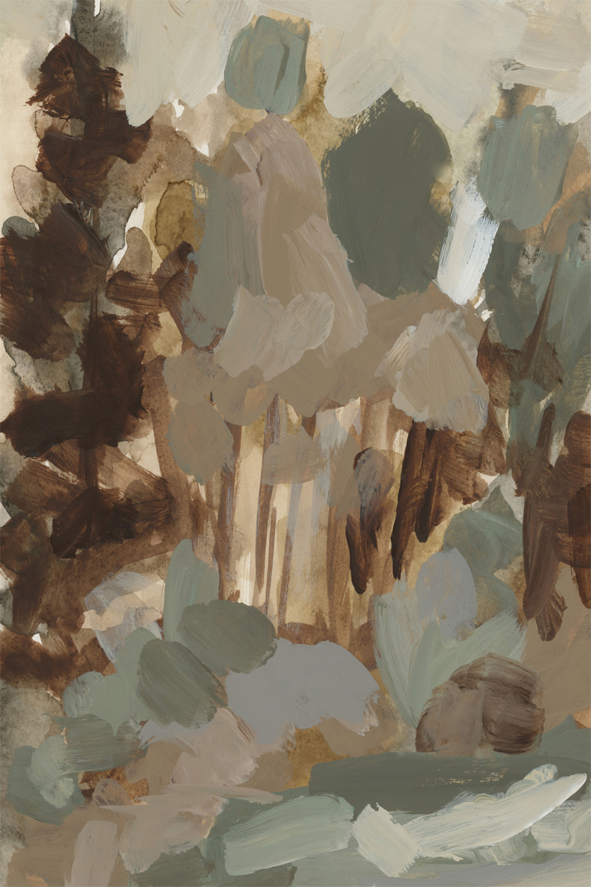 wall-art-print-canvas-poster-framed-Earthy Bloom, Style C , By Emily Wood-1