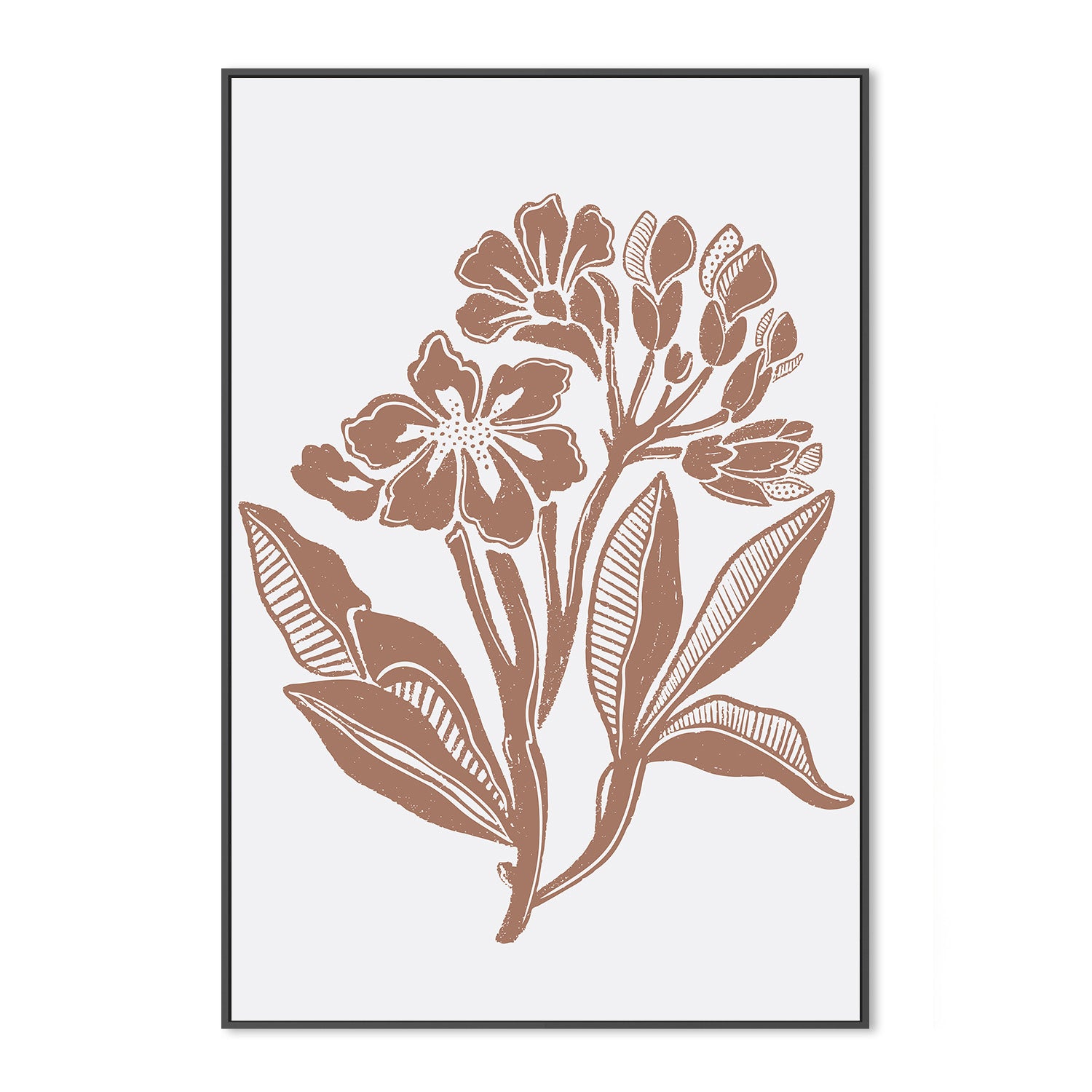 wall-art-print-canvas-poster-framed-Earthy Florals , By Nikita Jariwala-3
