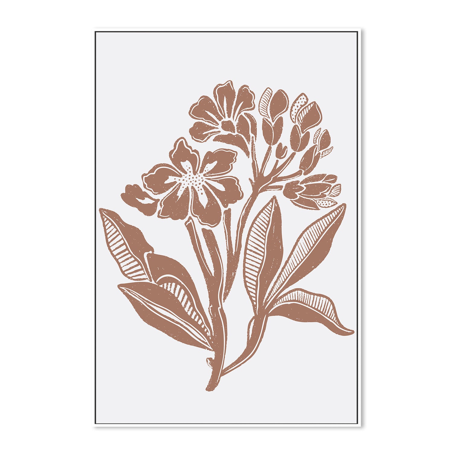 wall-art-print-canvas-poster-framed-Earthy Florals , By Nikita Jariwala-5
