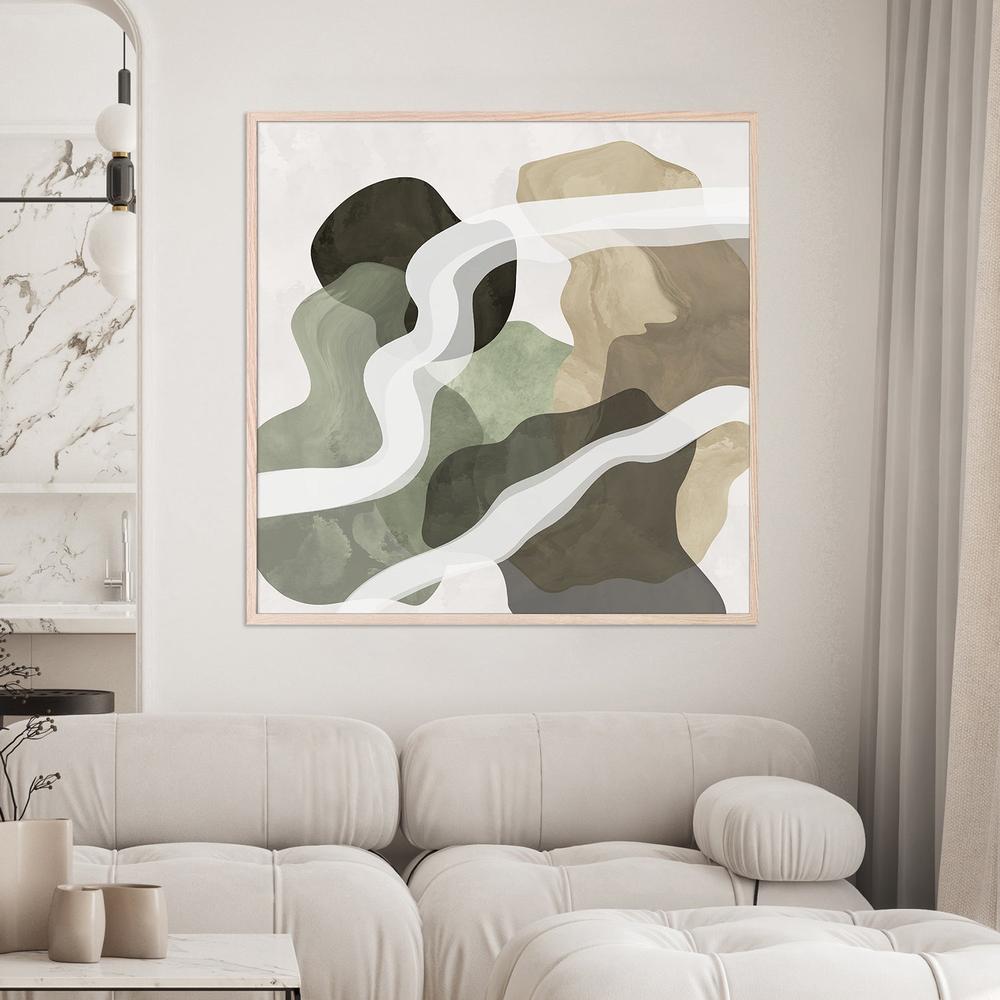 wall-art-print-canvas-poster-framed-Earthy Flowing Shapes-7