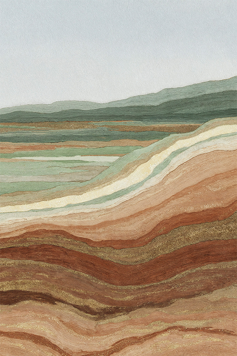 wall-art-print-canvas-poster-framed-Earthy Hills-1