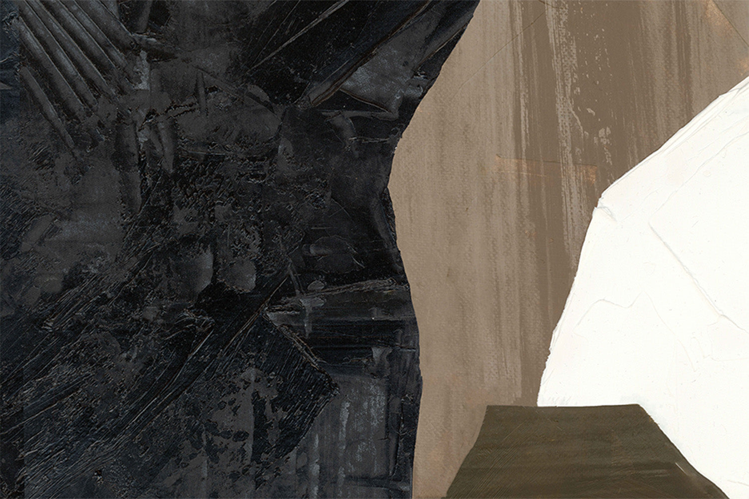 wall-art-print-canvas-poster-framed-Earthy Layers and Textured Forms , Style B-1